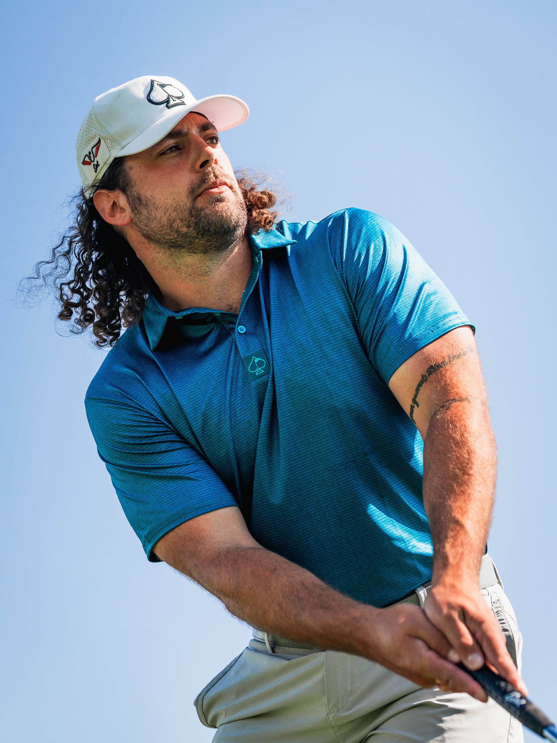Binary Code Golf Polo | Superior Breathability | SPF 45+