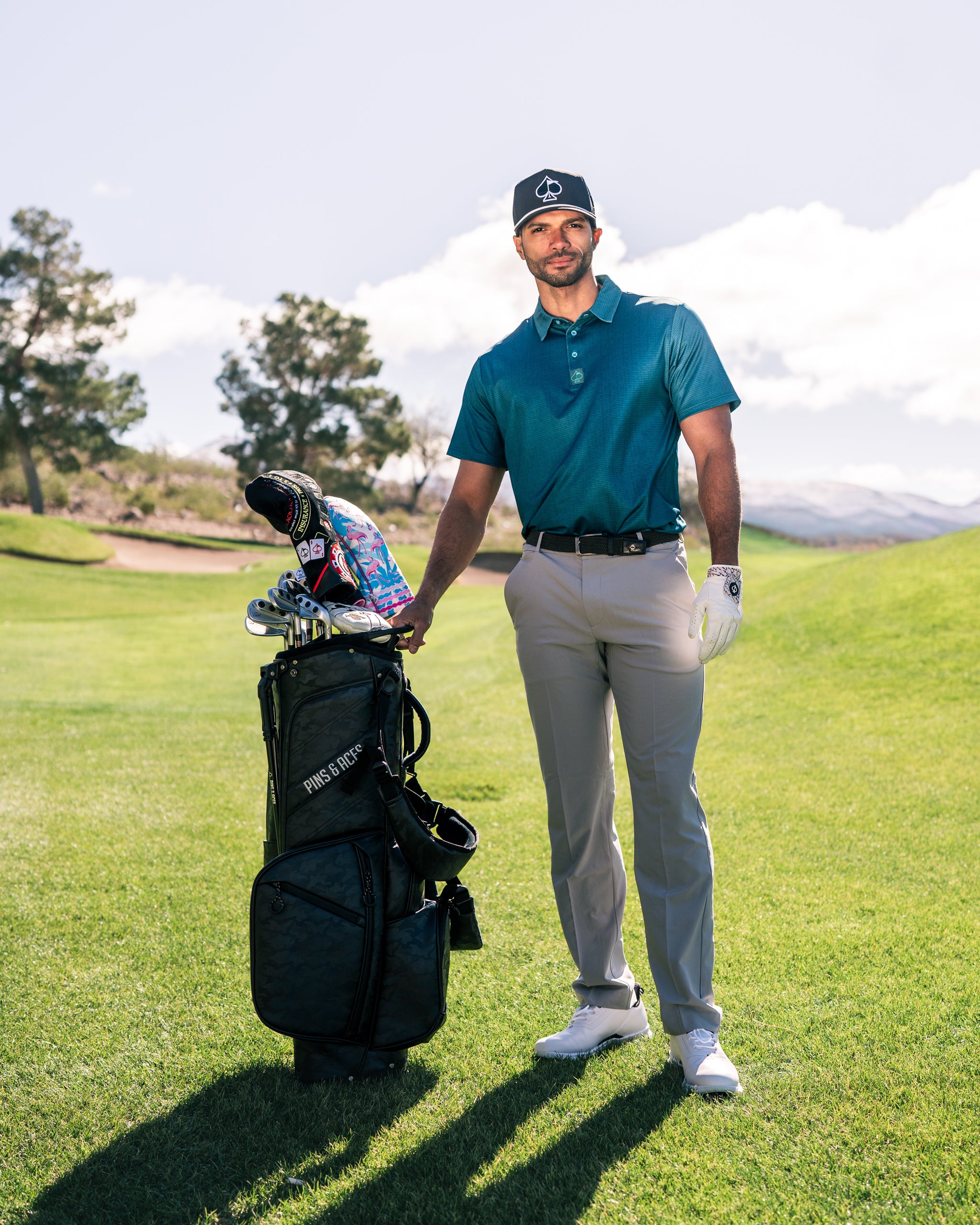 Binary Code Golf Polo | Superior Breathability | SPF 45+
