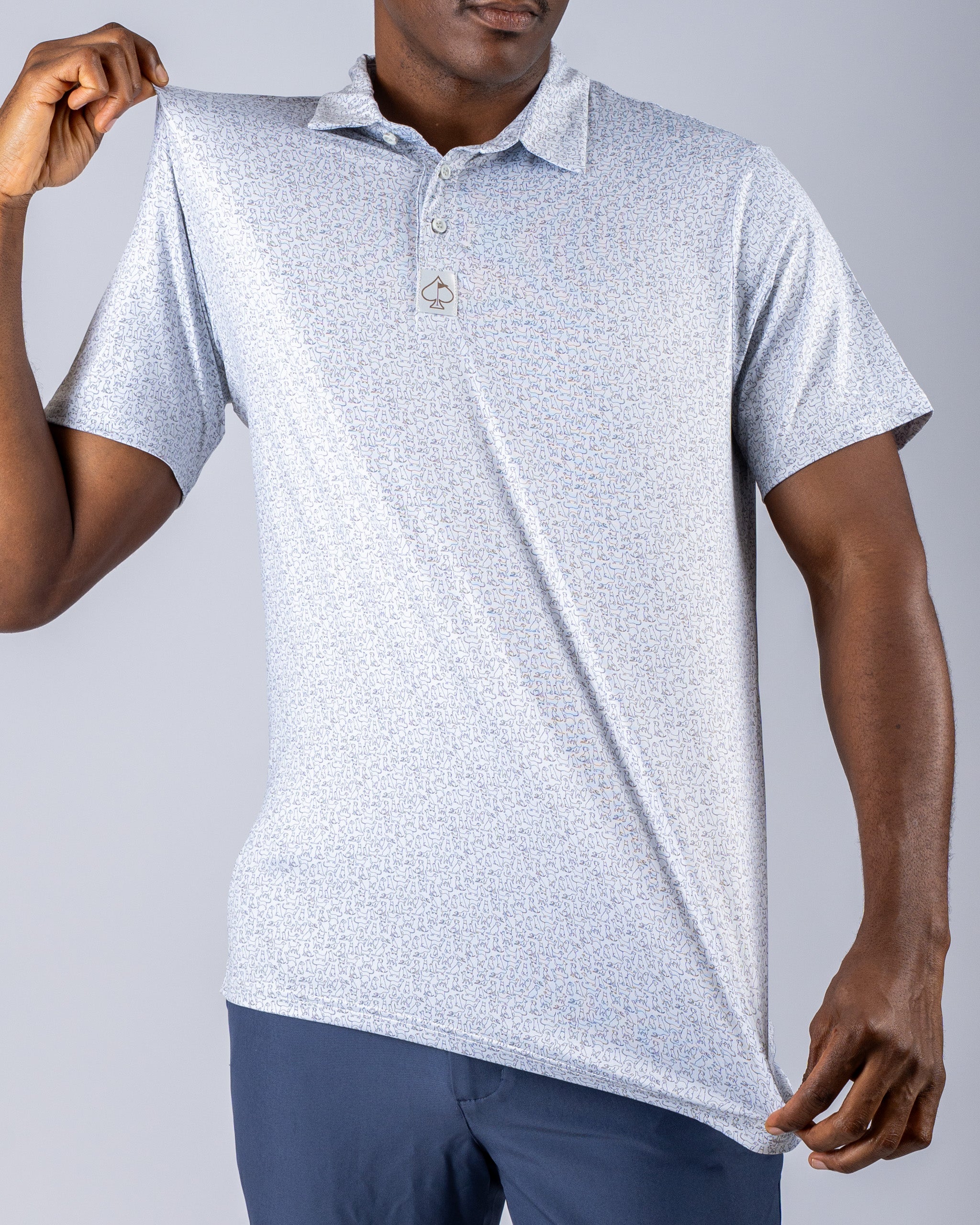 Men's Best Friend Light | Breathable, Fast Wicking, SPF 45+ Polo