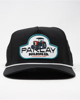 Perforated Rope Hat - Parlay Building Co. Black