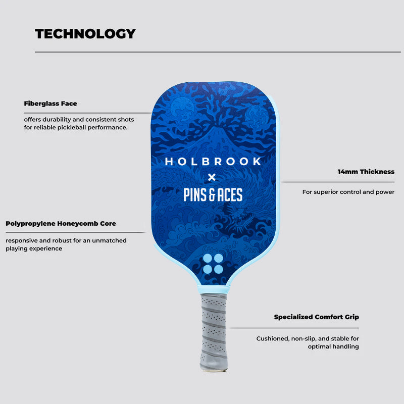 Holbrook Sport Pickleball Paddle - Eternal Waves