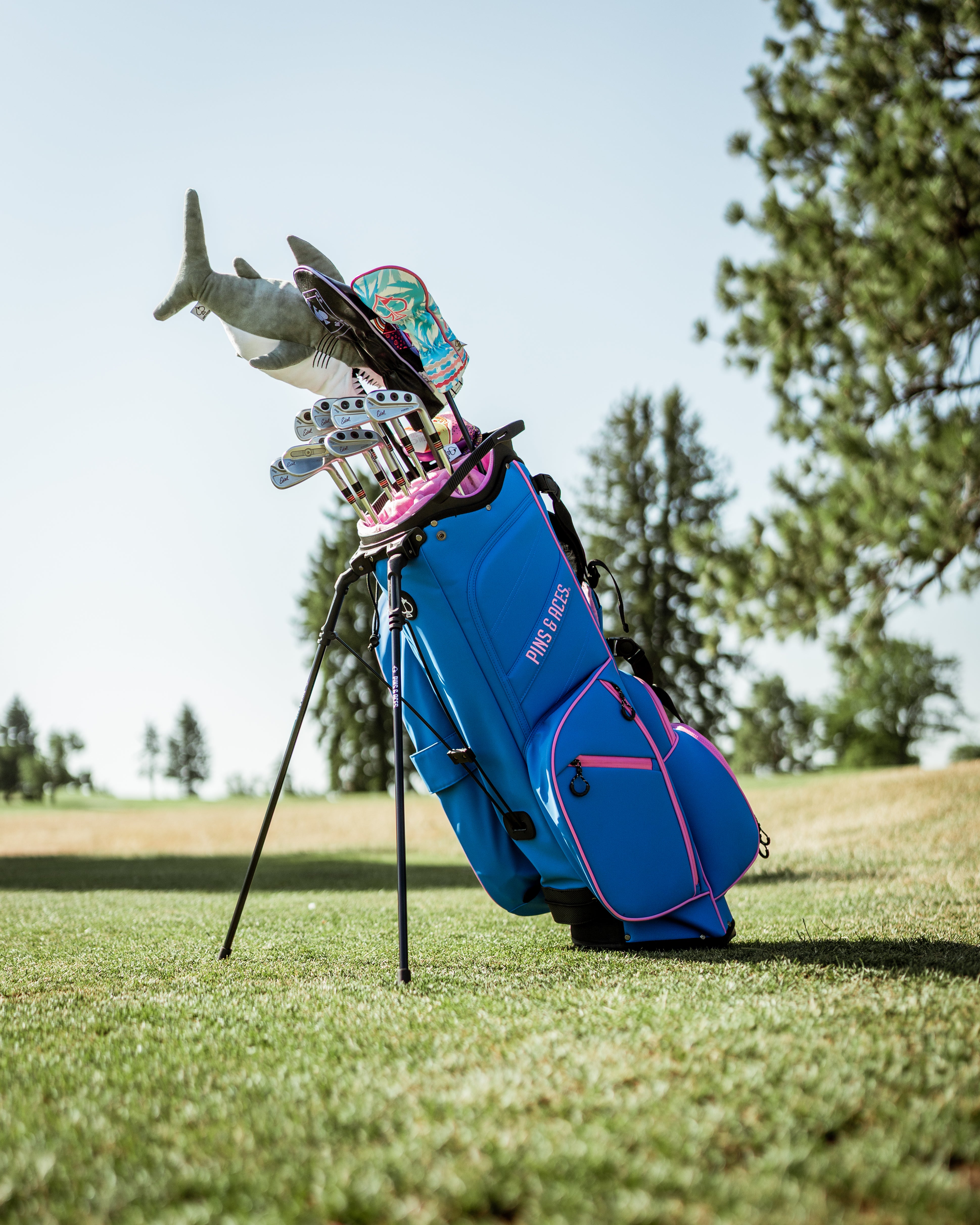☆ANEW GOLF☆ スカイブルー　カードバッグ Player Preferred™ Golf Bag - Blue Raspberry | Pins and Aces
