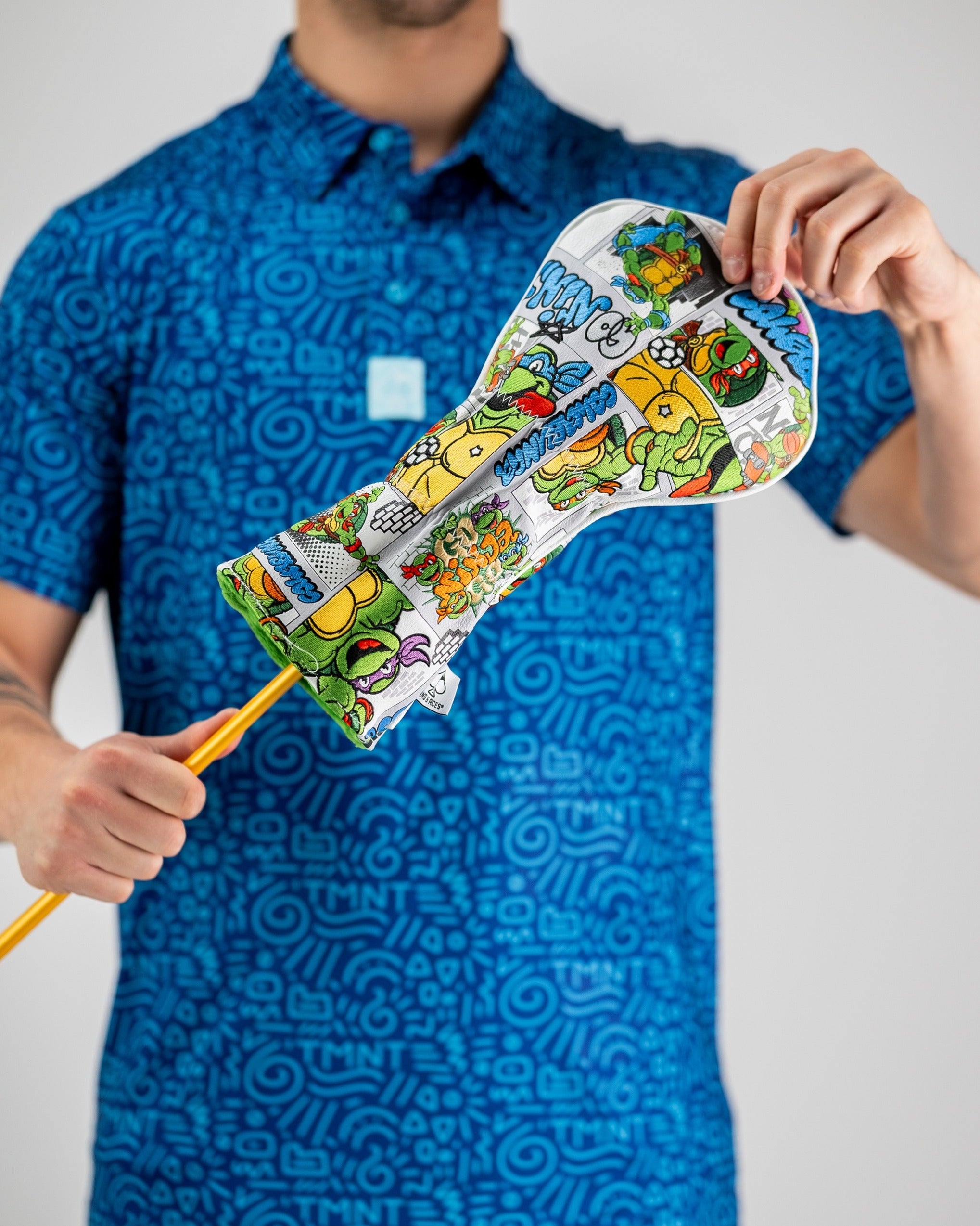 Men's Golf Polo TMNT - Doodle Polo