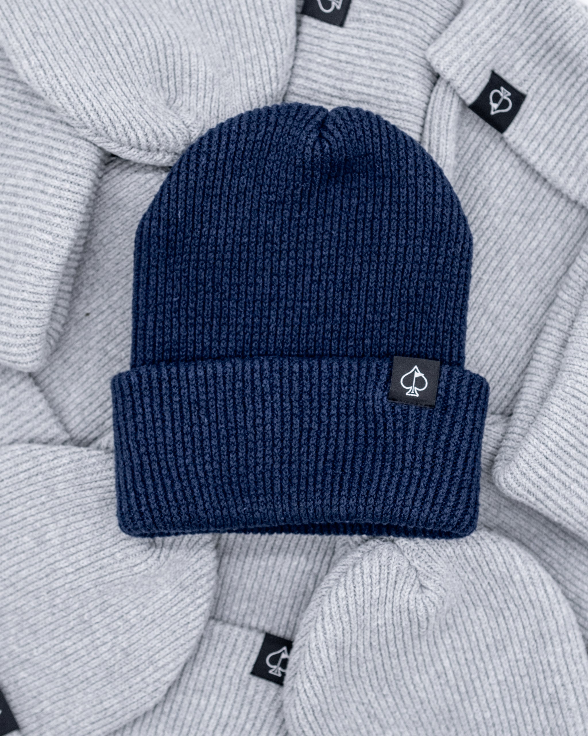 Player Preferred™ Spade Beanie - Navy | Made in USA