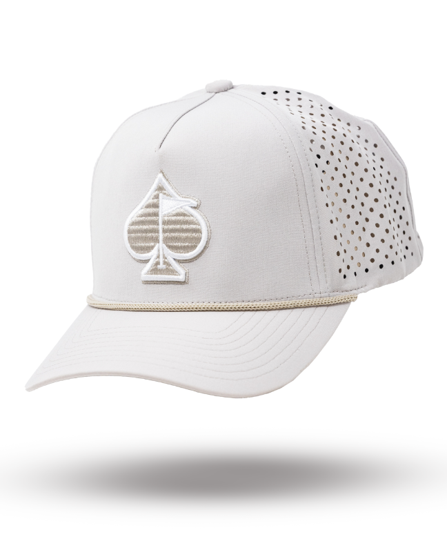 Perforated Golf Rope Hat Bone