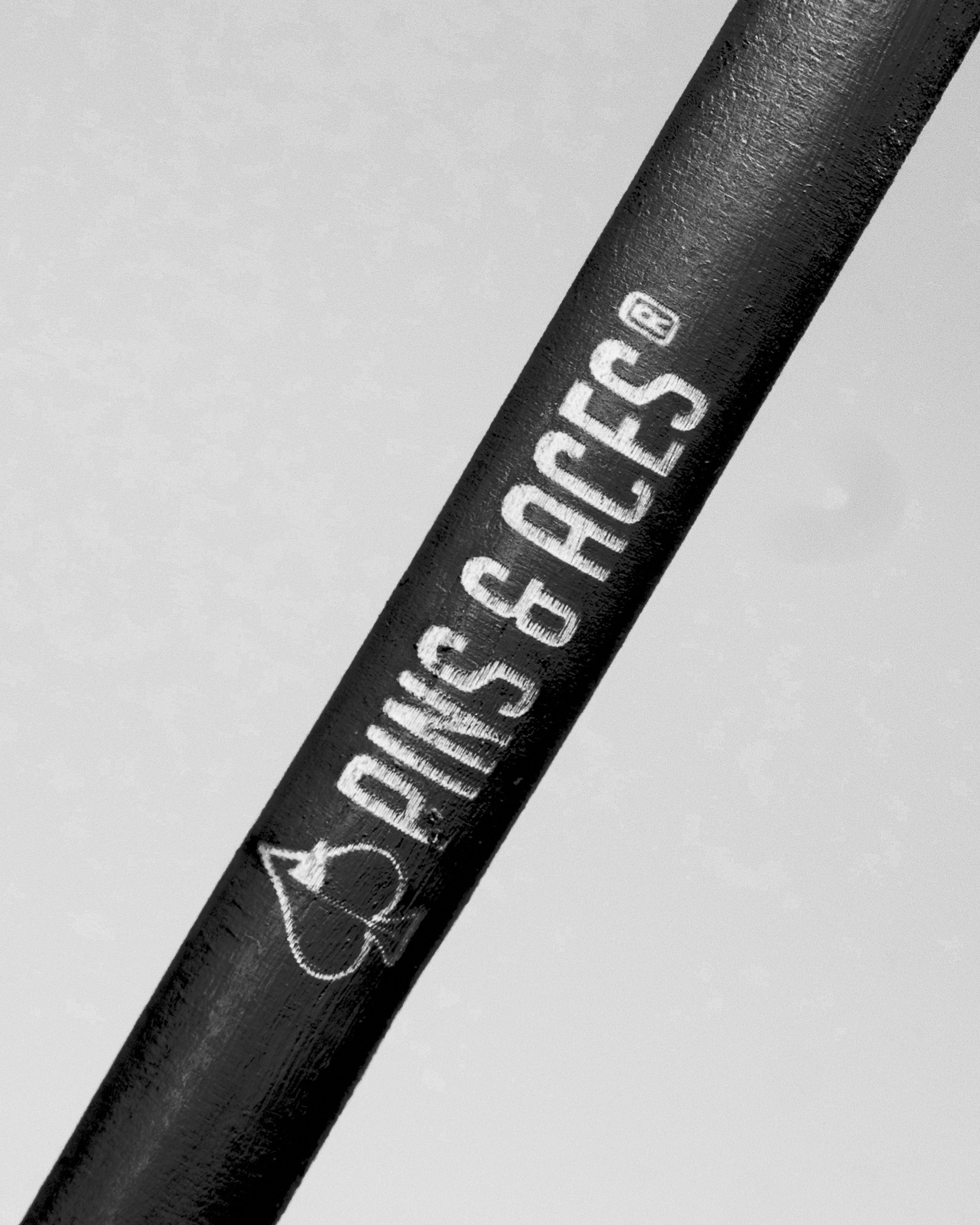 Black alignment sticks set of two from Pins and Aces, designed for golfers to improve accuracy and alignment on the course.