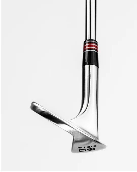 Sleek SMS Pro Wedge with a 60-degree loft, featuring a polished chrome finish and a stylish grip design.