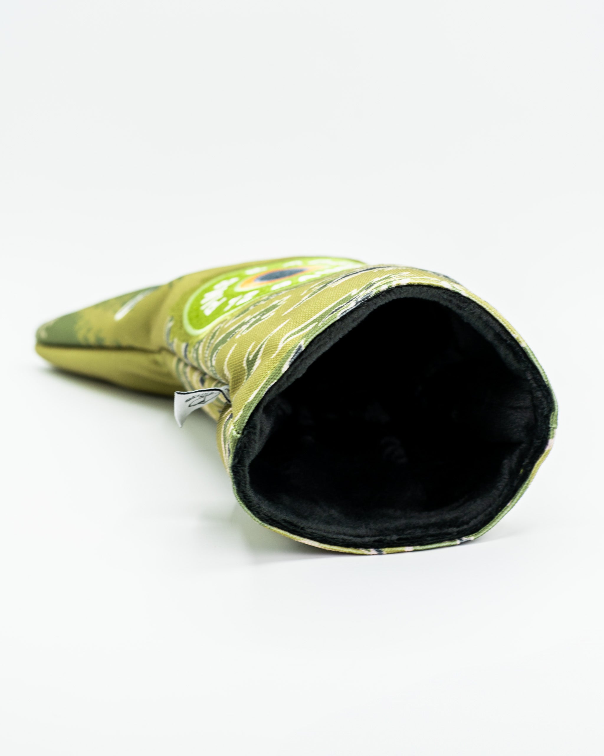 Open Season Mallard driver cover featuring a camo design and plush interior for stylish club protection on the golf course.