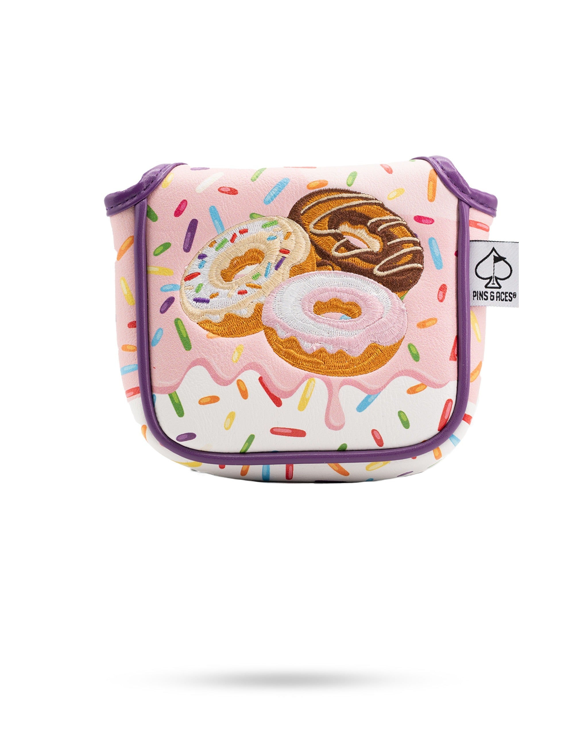 Glazed And Confused Mallet Putter Cover | Unique Donut Design