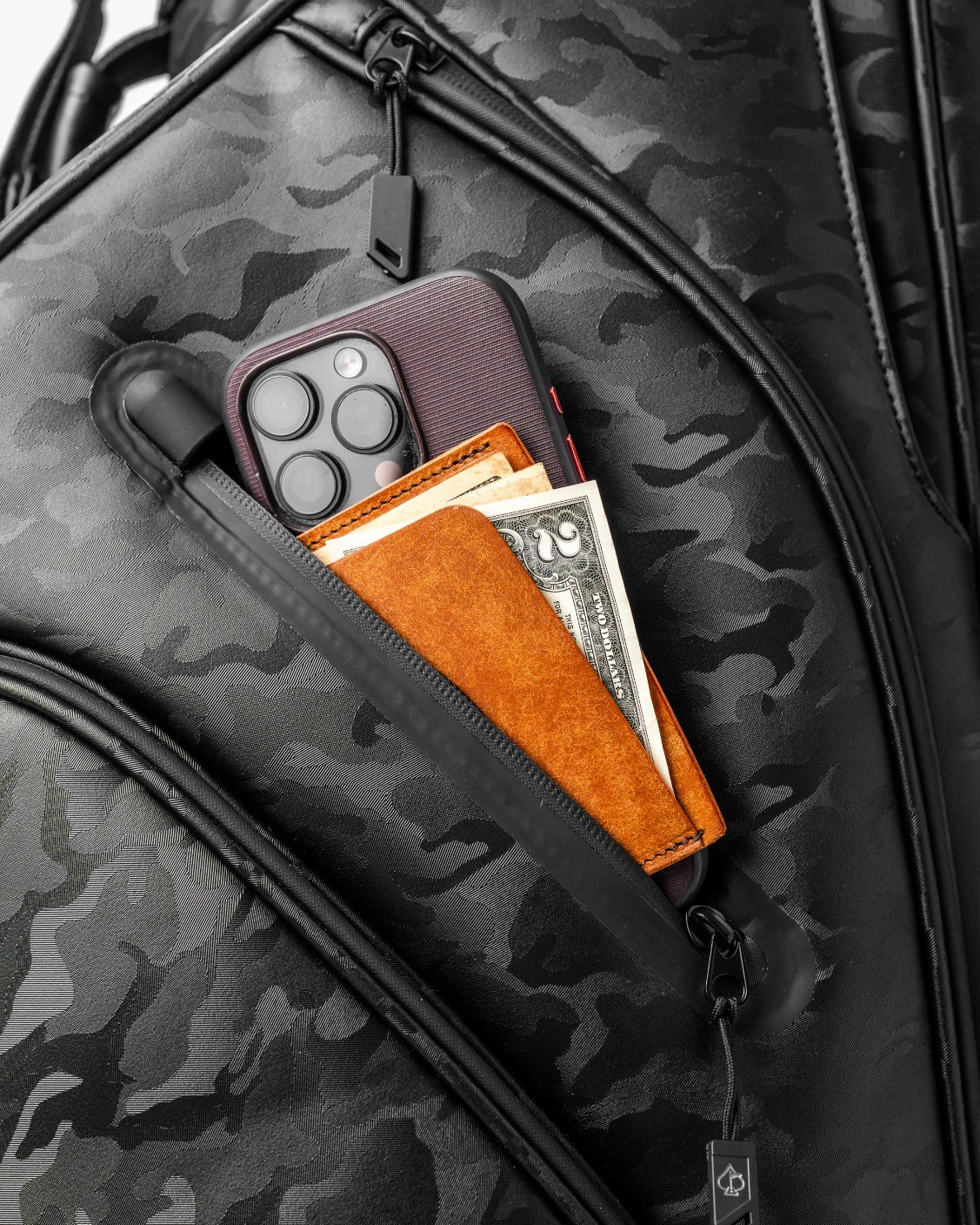 Player Preferred™ Cart Bag - Black Camo