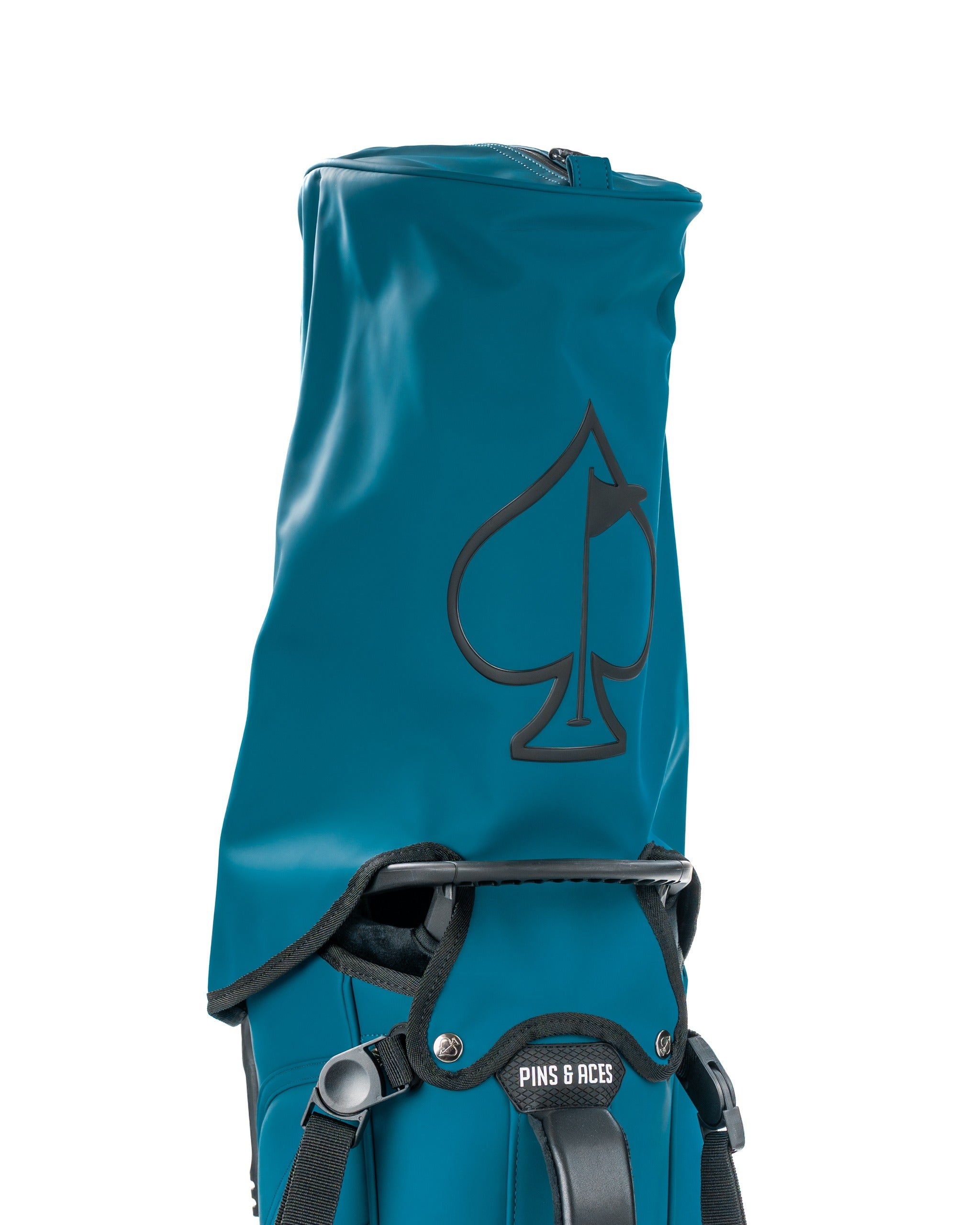 Sea Strike Player Preferred golf bag with a sleek design and bold logo, perfect for stylish golfers on the course.