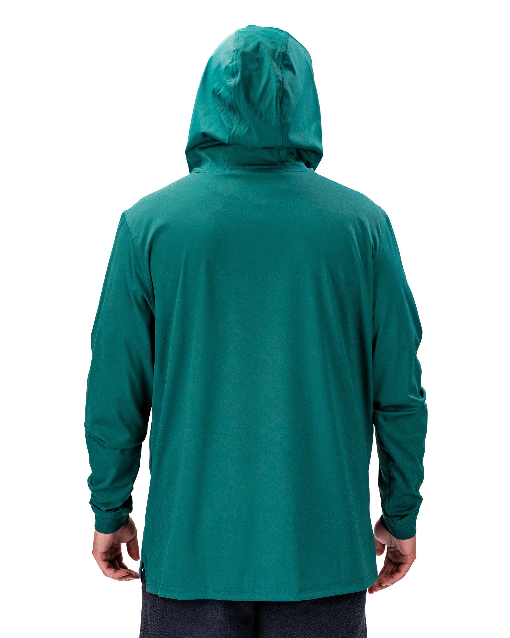 Performance Golf Hoodie - Tiger Shatter Teal | Lightweight