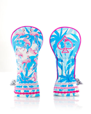 Flamingo Flock Hybrid Cover | Bold Design | Fits All Standard