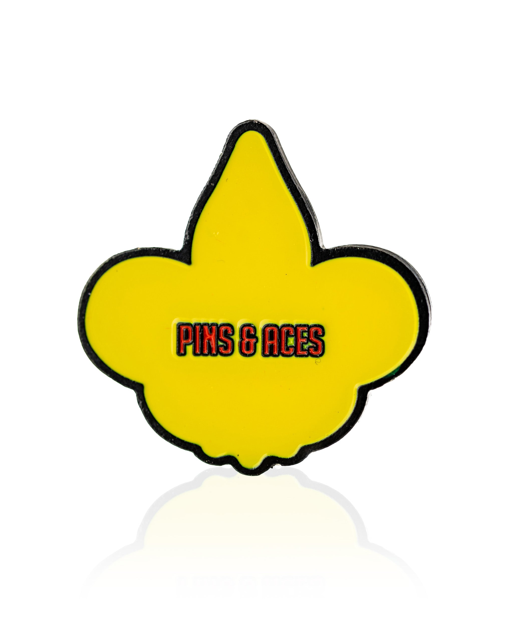 Fleur-De-Lis Ball Marker | Heavy Duty Metal | Durable Enamel