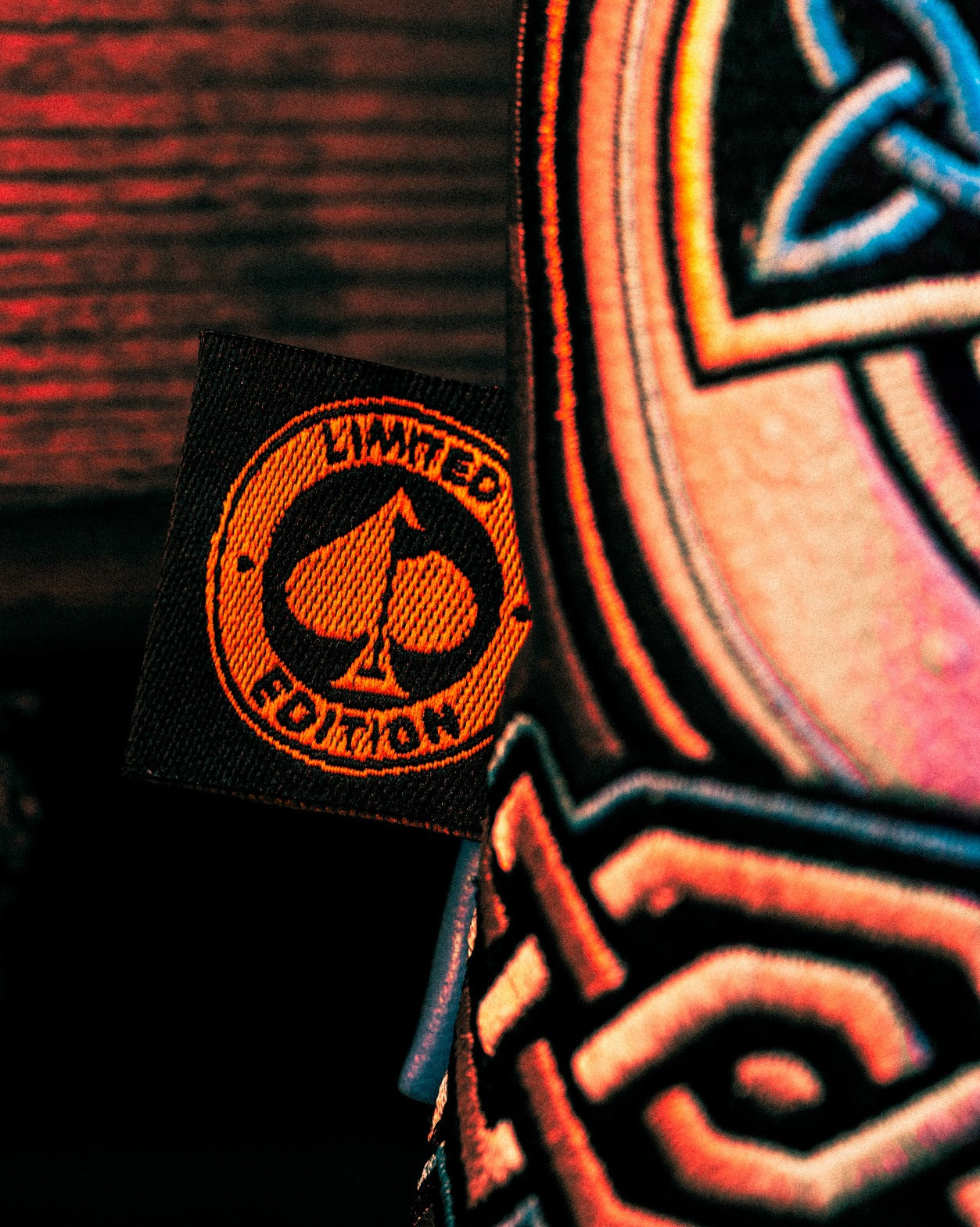 Limited edition tag on a vibrant golf accessory, highlighting the exclusive nature of the Black Friday 2025 Mystery Box.