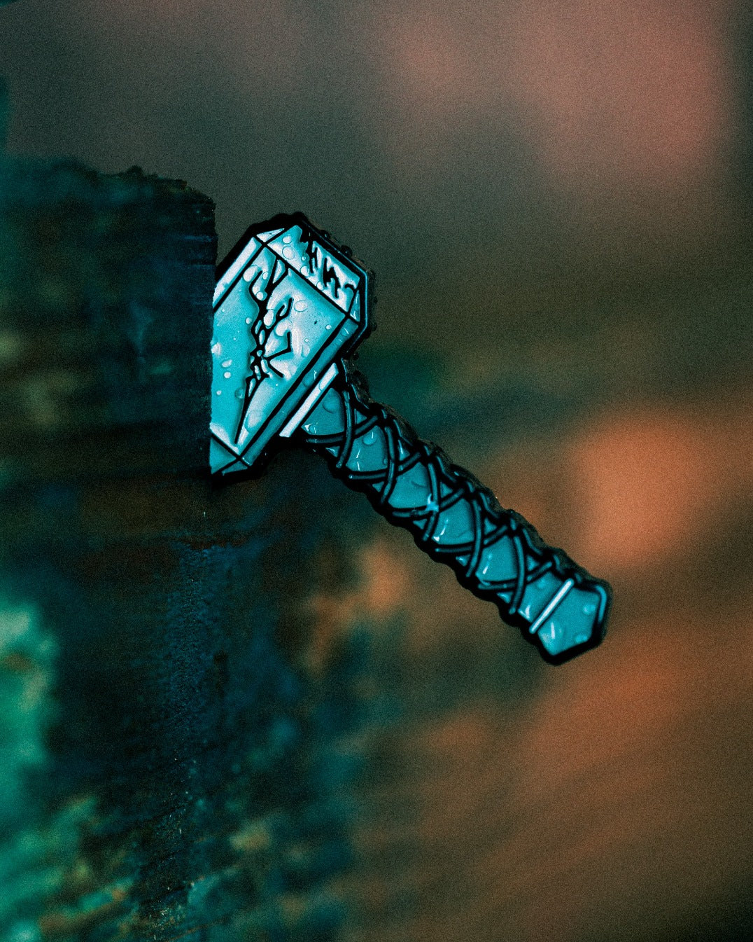 Mystery box featuring a unique golf-themed pin shaped like a hammer, perfect for adding flair to any golf apparel.