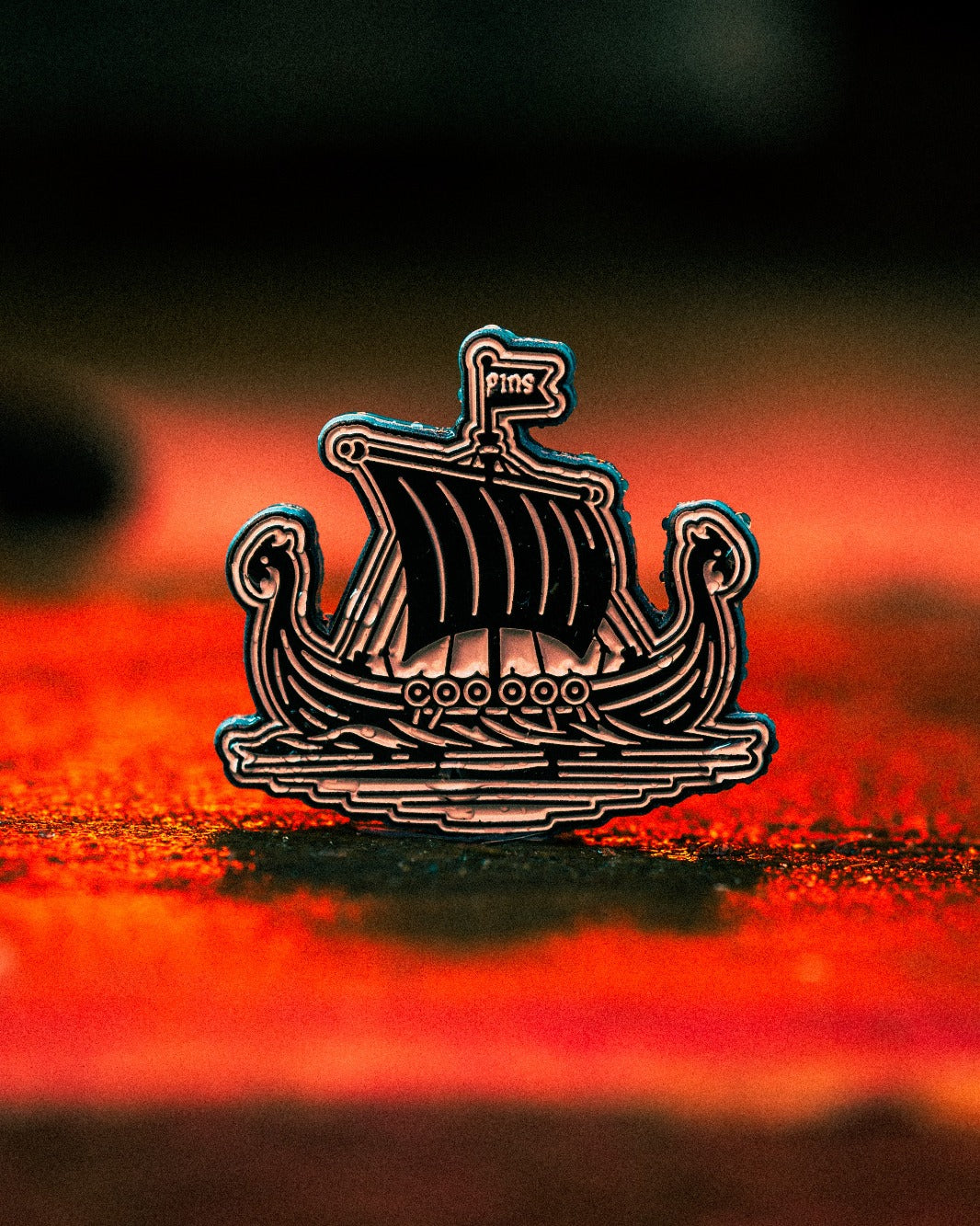 Black Friday 2025 Mystery Box featuring a detailed Viking ship design, perfect for unique golf accessories.