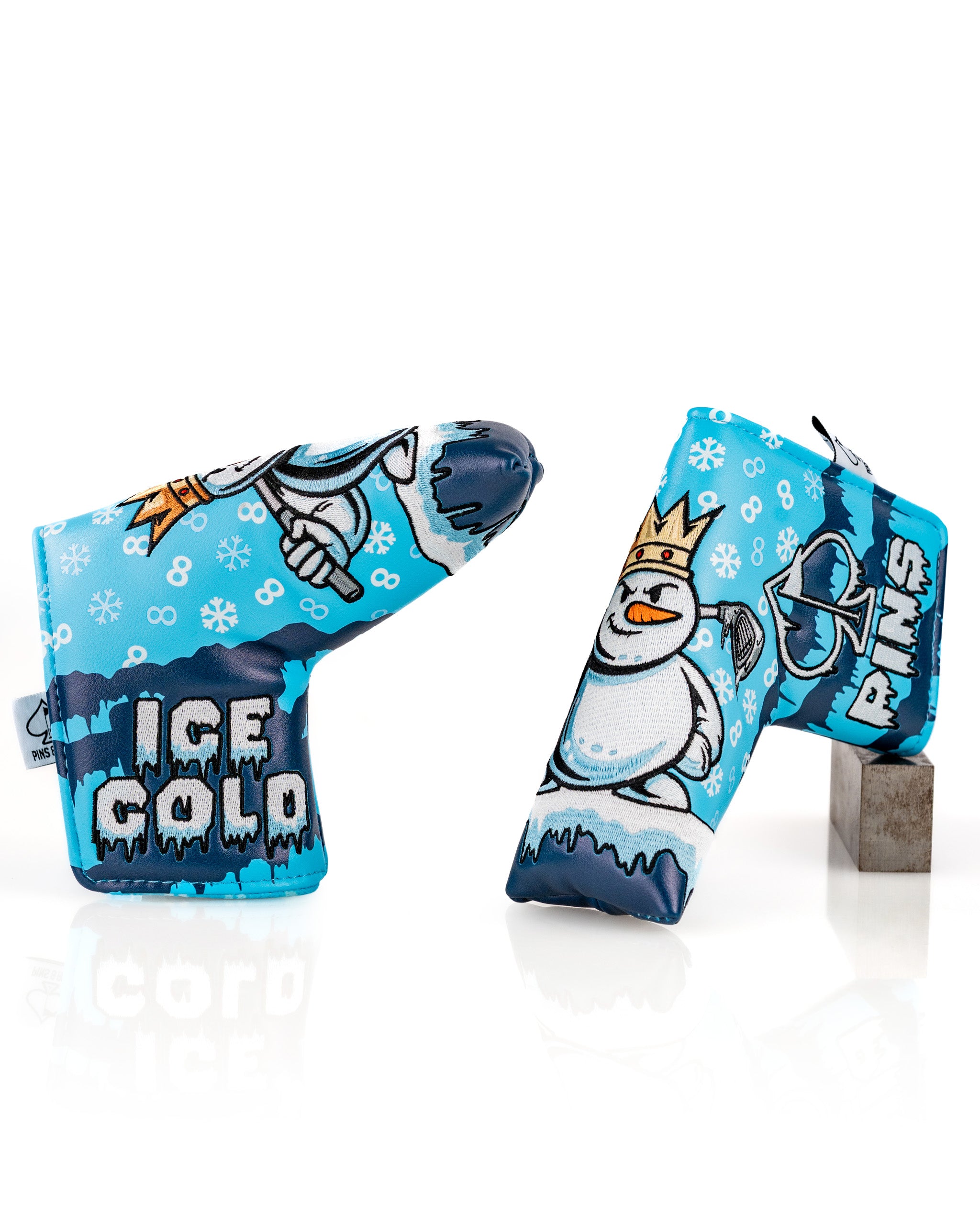 Snowman Blade Putter Cover | Bold Design | Fits Standard Blade