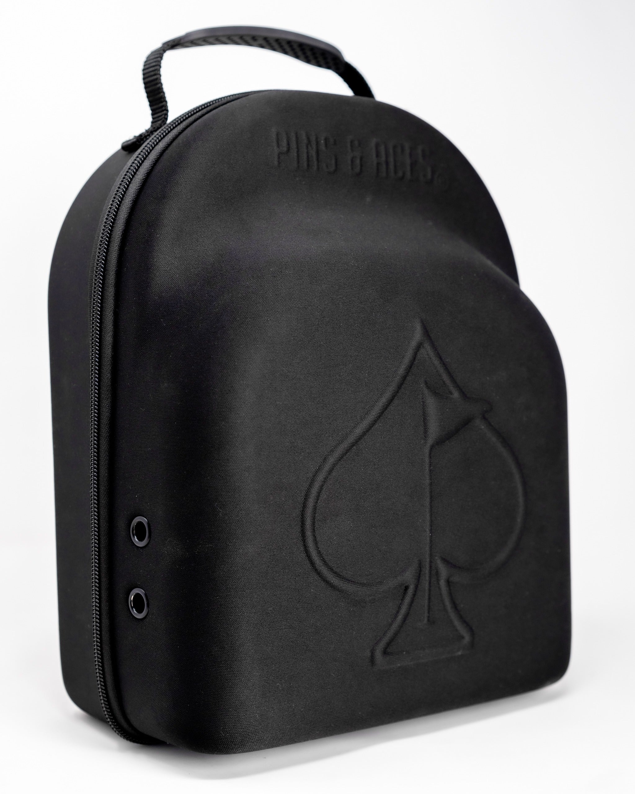 Pins & Aces Hat Caddie - Black - Carry Your Swag in Style