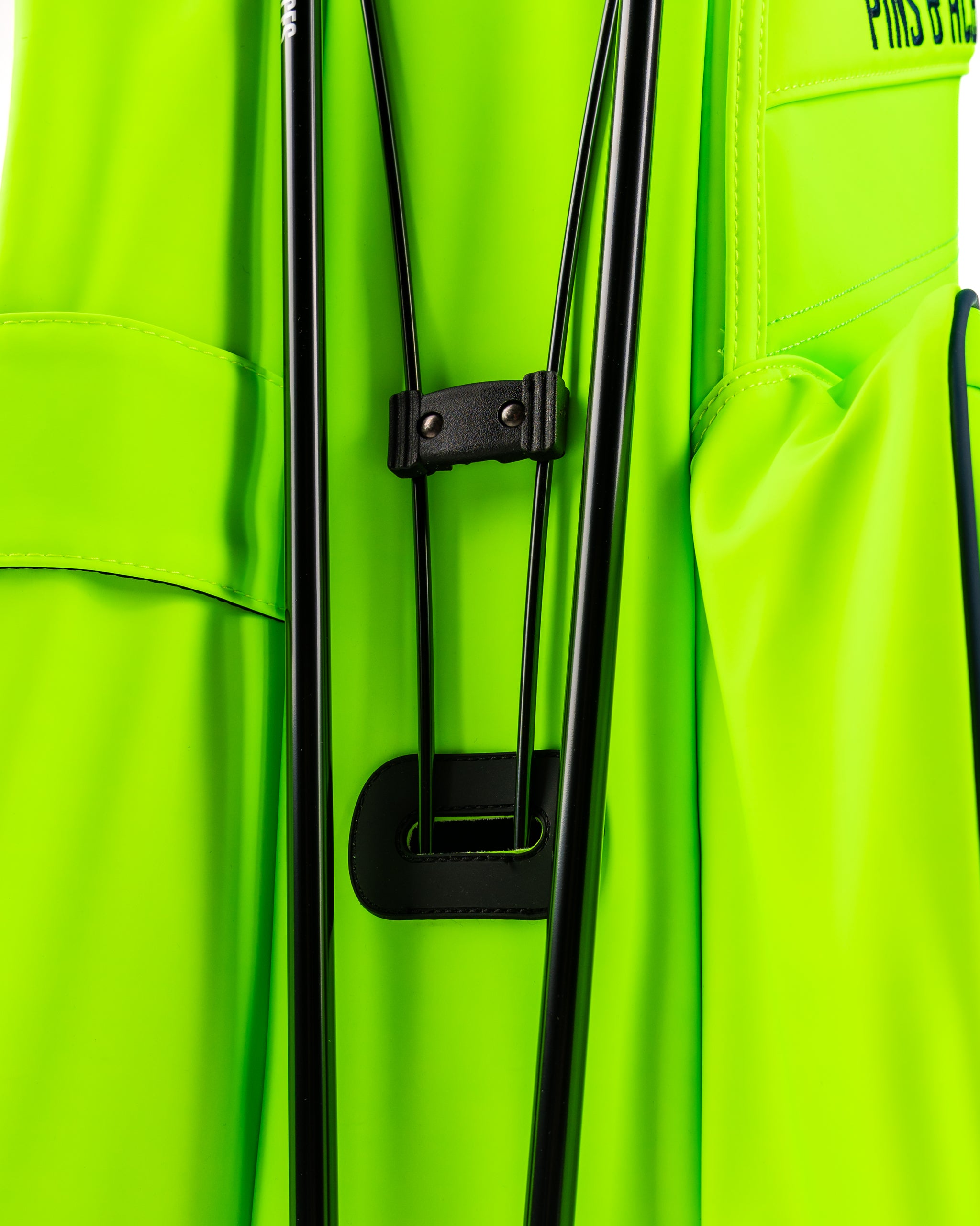 Bright electric tide golf bag featuring bold color and sleek design, perfect for golfers who want to stand out on the course.