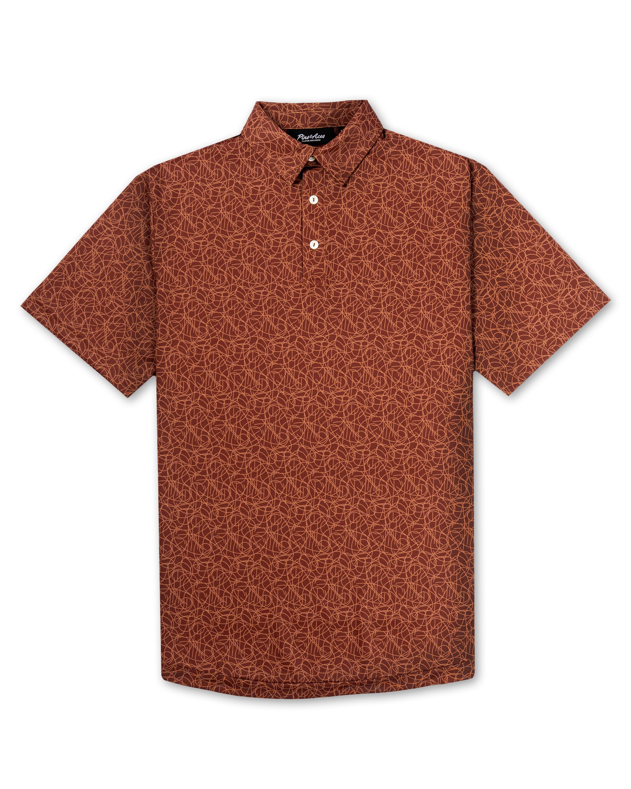 モルティー オリーブシャッド ペイフォワード Slate Mosaic Golf Polo | Bold Style | Superior Breathability | SPF