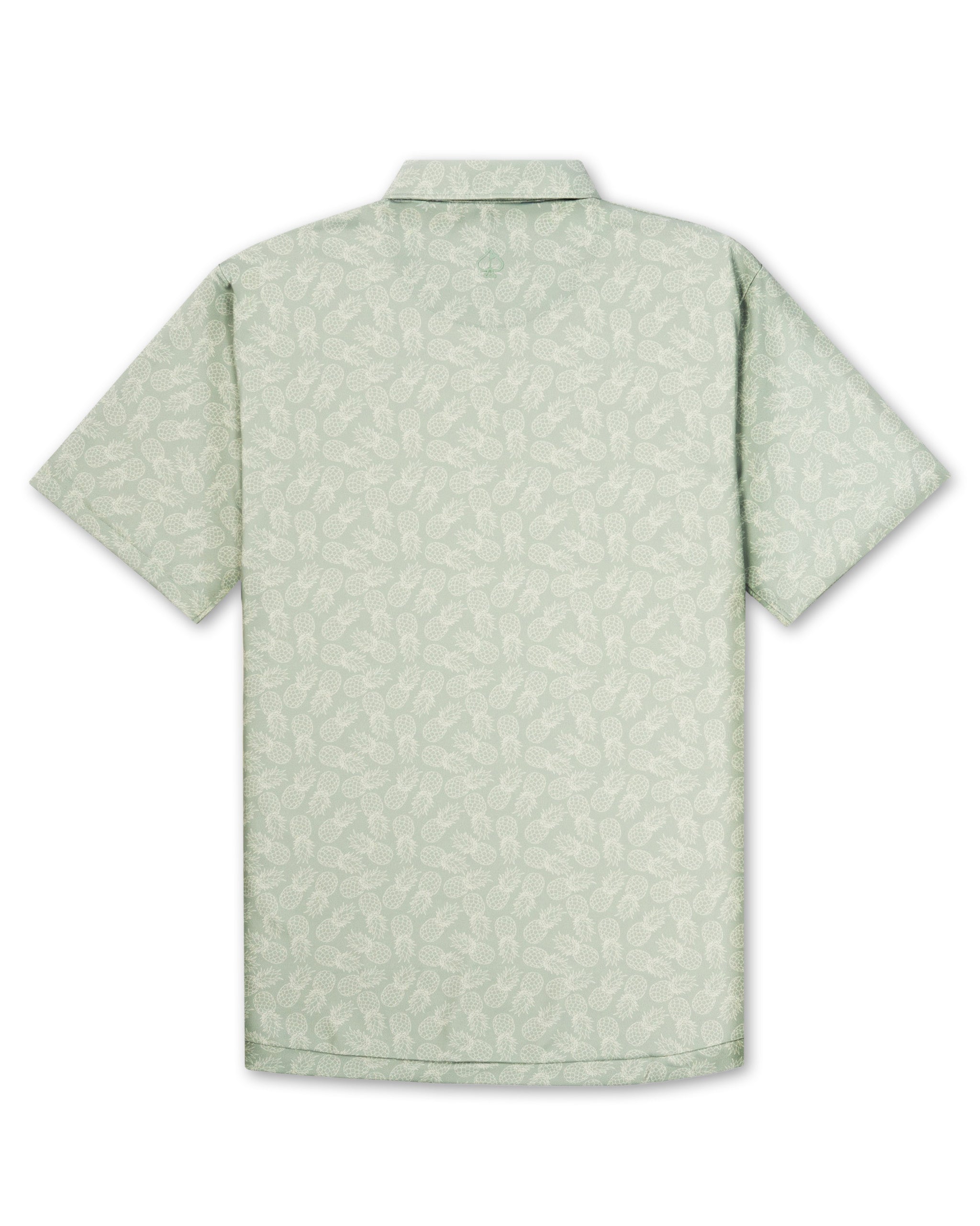 Bold Pineapples Golf Polo | Superior Breathability, SPF 45+