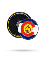 Pop Out Medallion Ball Marker - Colorado