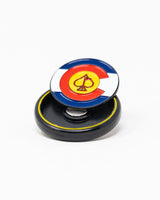 Pop Out Medallion Ball Marker - Colorado