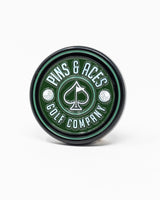 Pop Out Medallion Ball Marker - Green