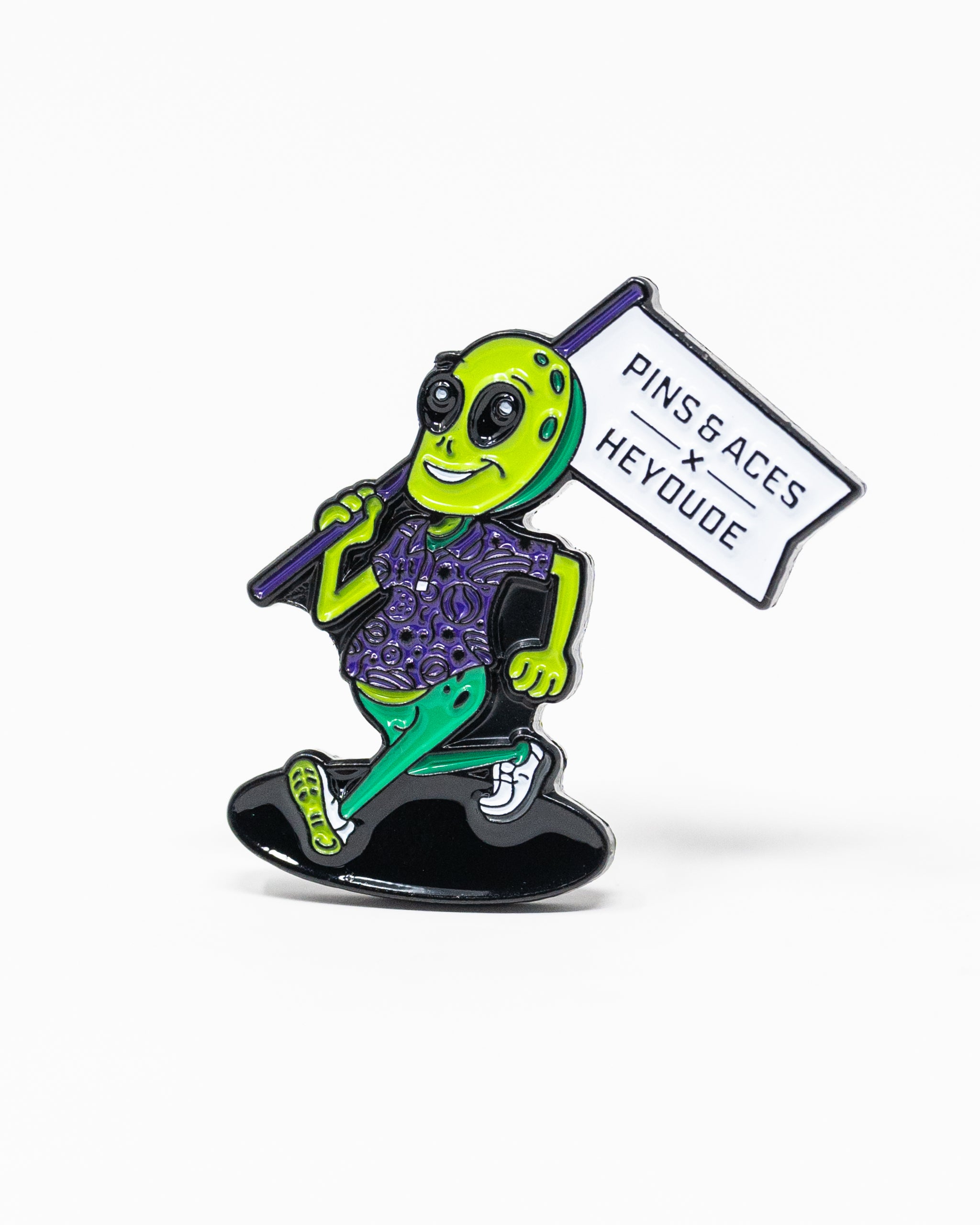 HEYDUDE Alien Ball Marker | Cast Metal With Enamel Paint | Durable