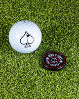 Pop Out Medallion Ball Marker - Black