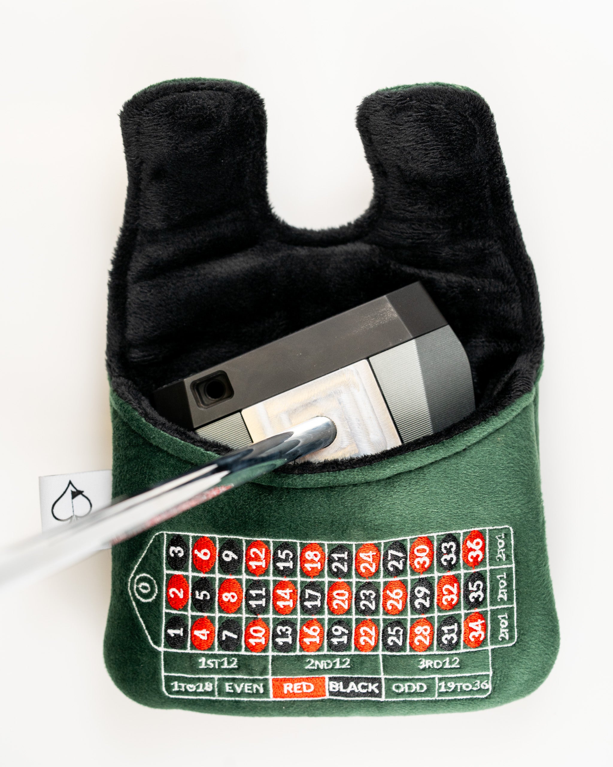 Roulette - Center Shaft Mallet Putter Cover