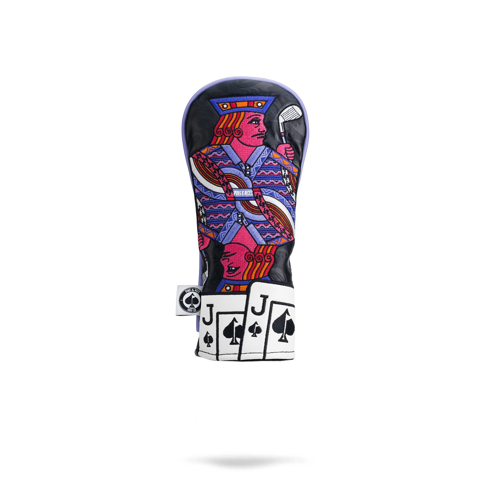 Jack of Spades Hybrid Golf Club Cover - Unleash Your Bold Style!