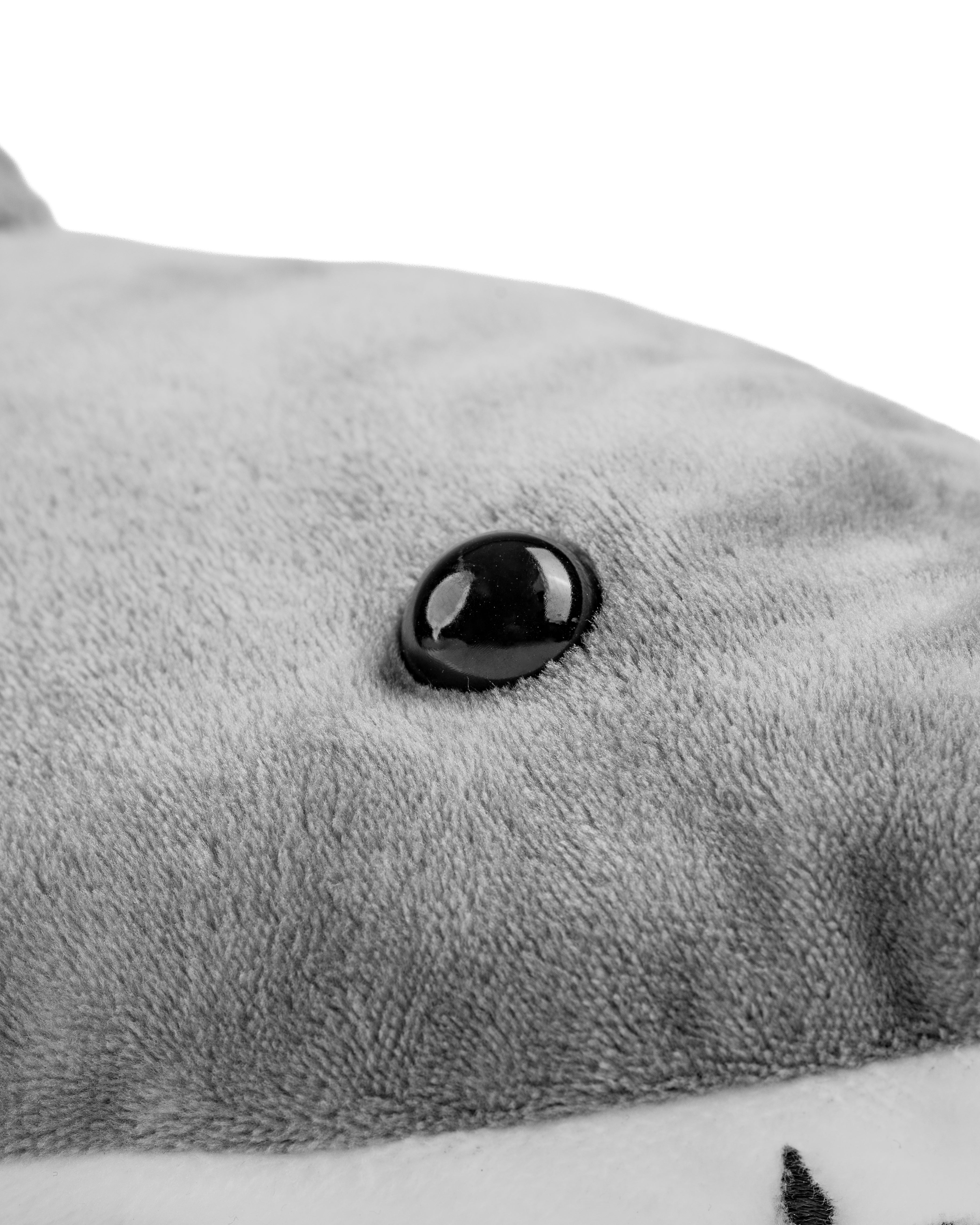 Soft plush shark driver cover designed to protect your golf club with a fun and unique style for standout performance.