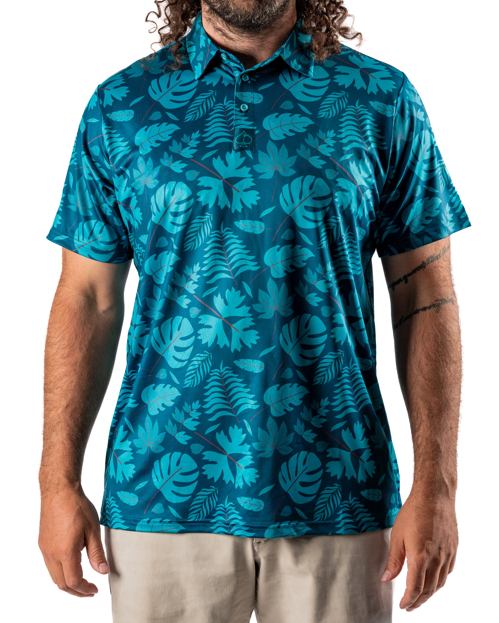 Cabana Nights Golf Polo | Superior Breathability | SPF 45+