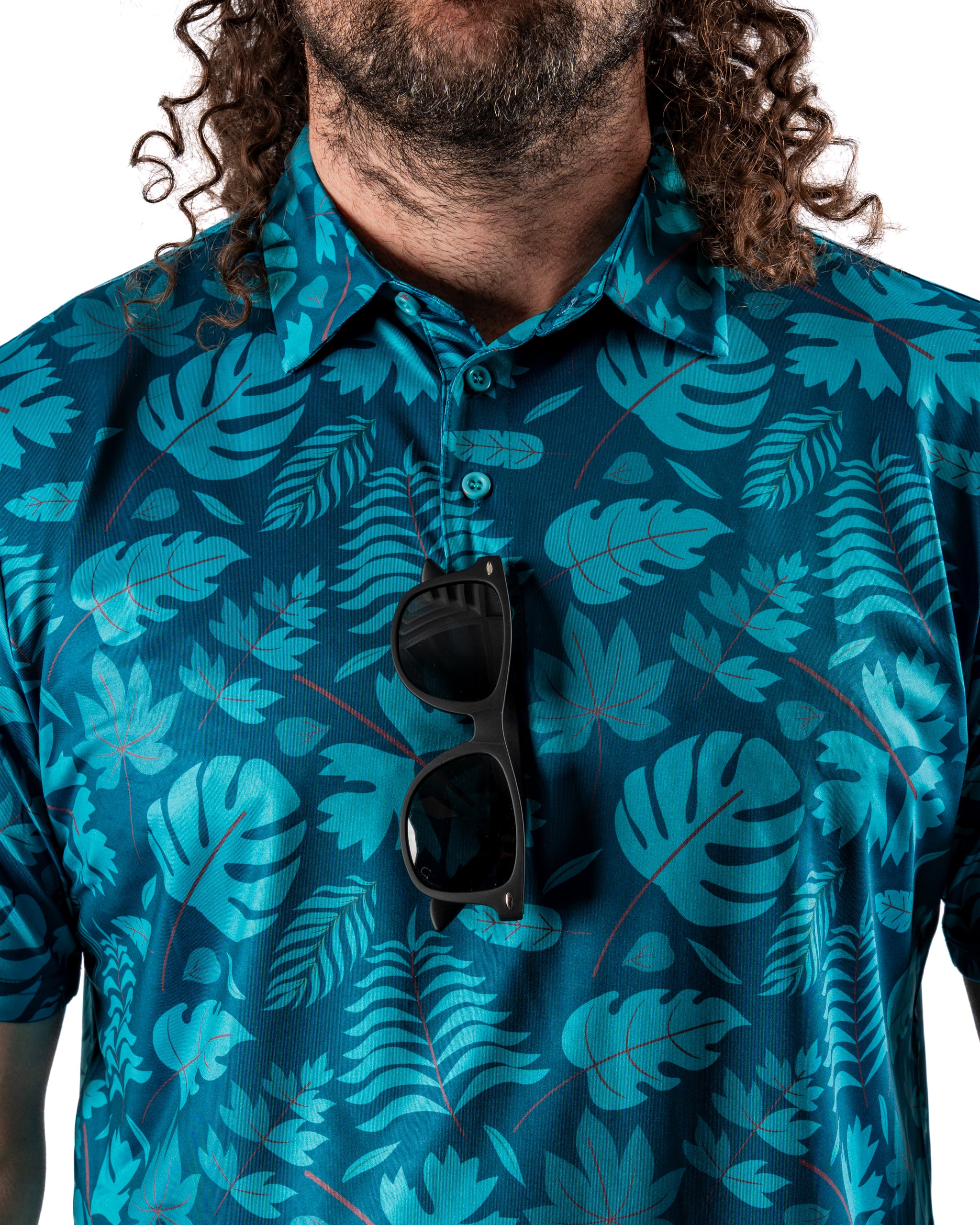 Cabana Nights Golf Polo | Superior Breathability | SPF 45+