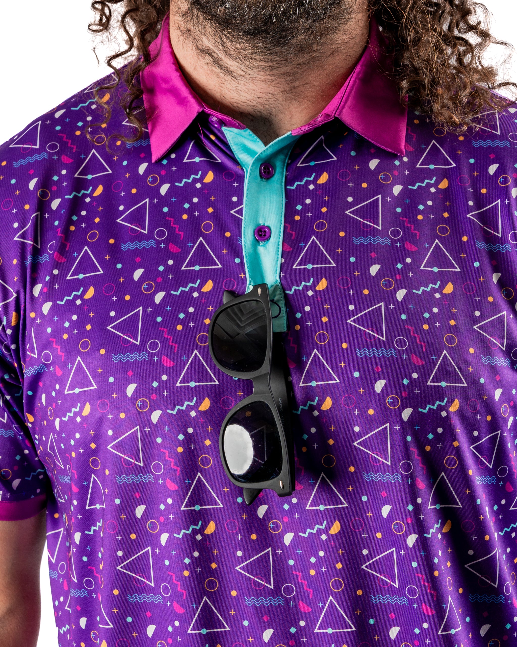 Pins & Aces Eighties Arcade Polo - Athletic Fit | Superior