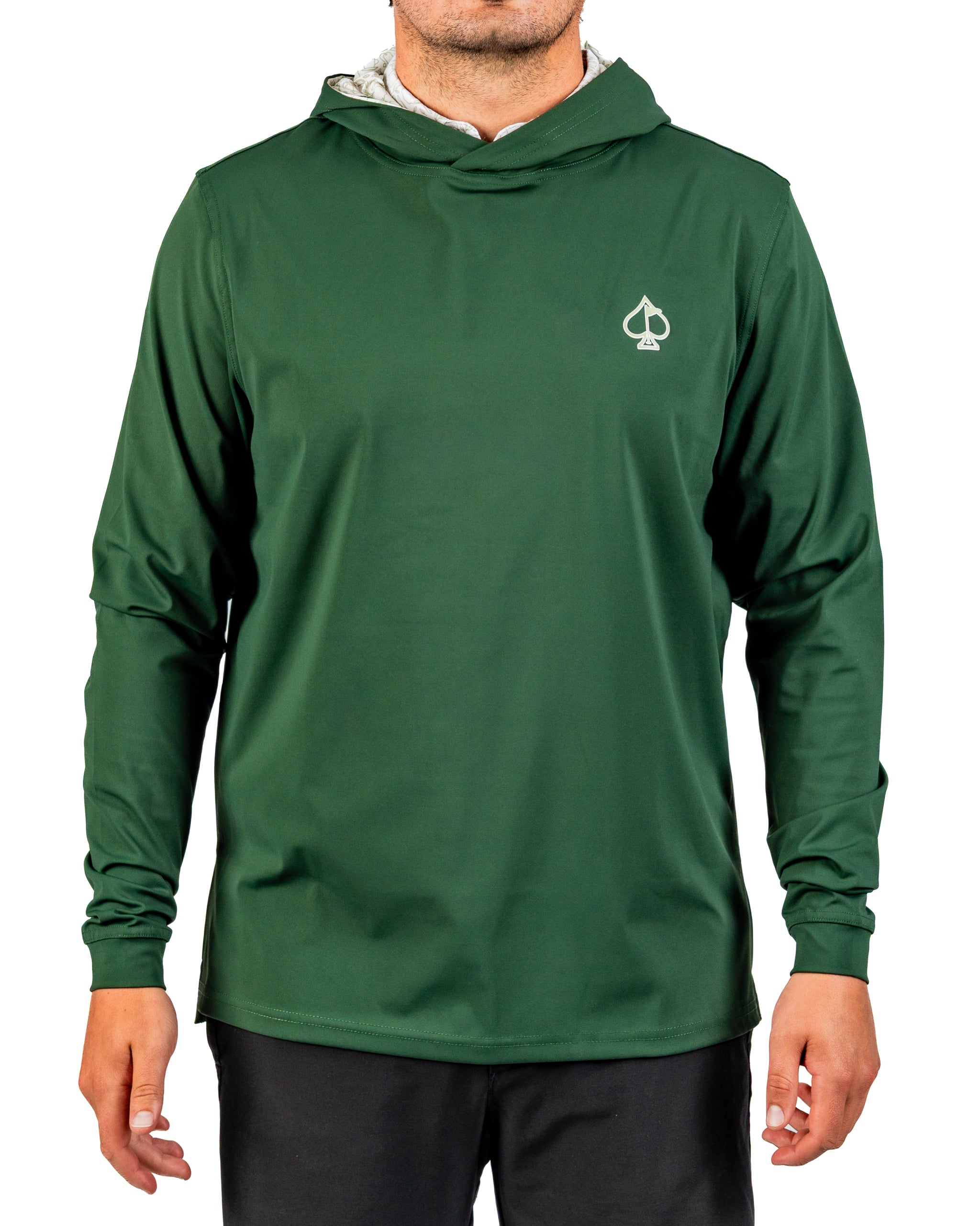 メンズウェア GOOLD GOLF ROCKERS OG LOGO CHECK HOODIE Performance Golf Hoodie - Tee Time