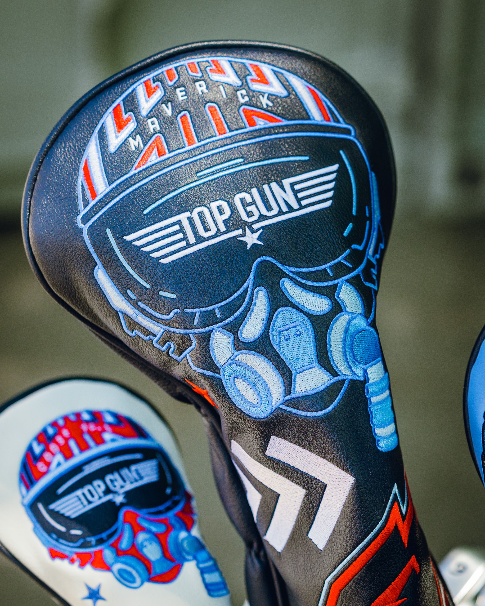 Pins and Aces Top Gun Maverick Driver Headcover - Thumbnail 5