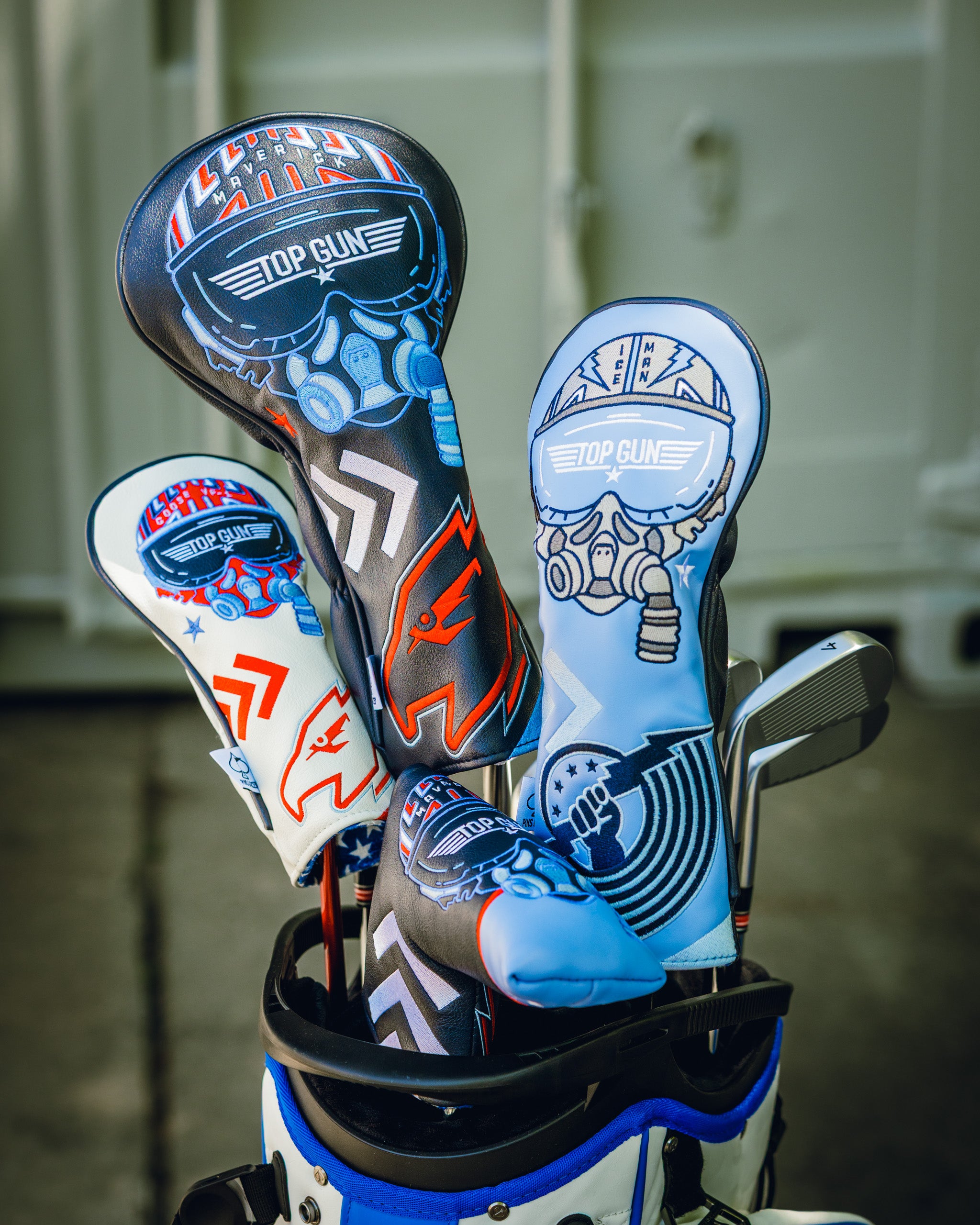 Top Gun - Maverick Blade Headcover | Premium Materials | Magnetic