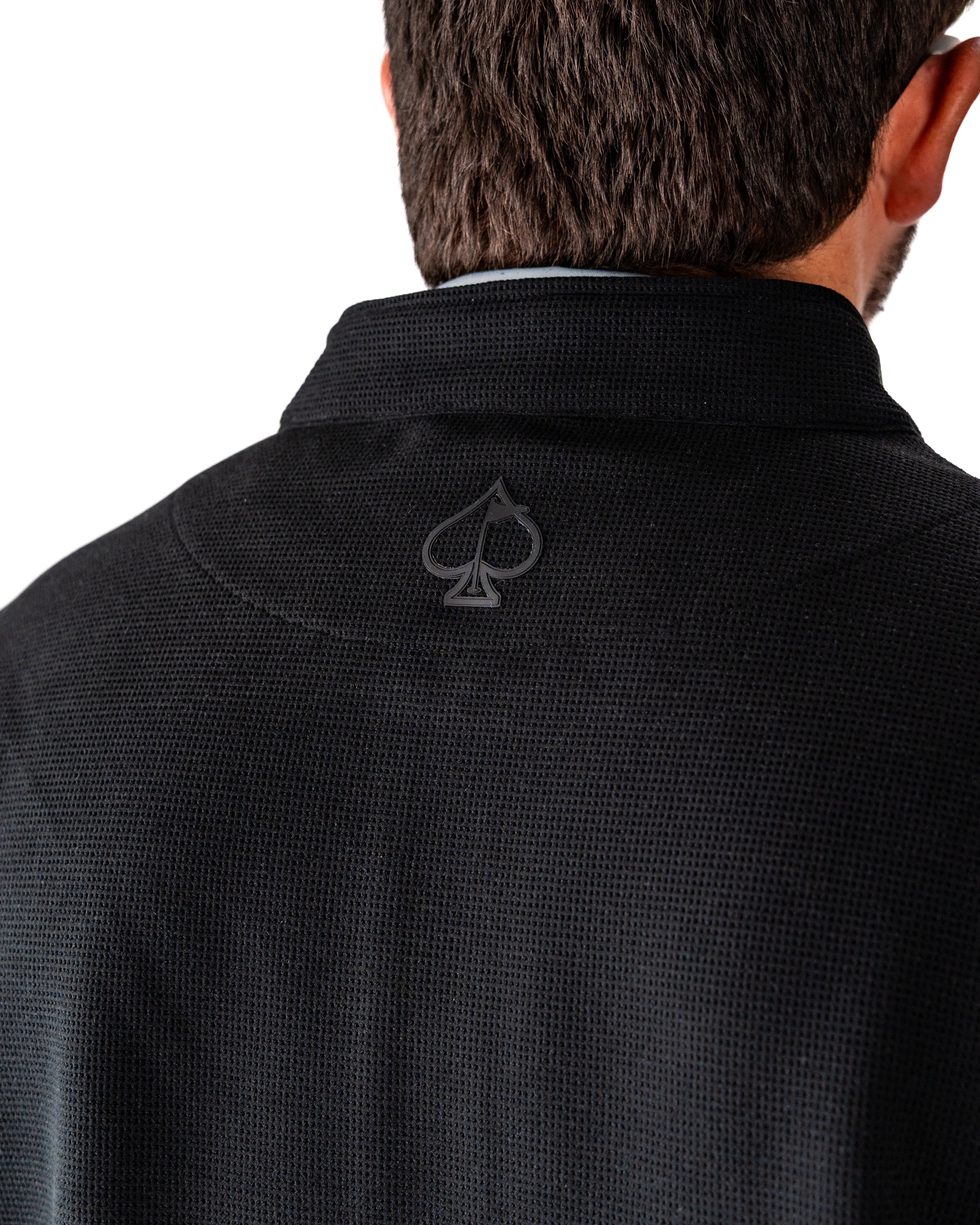 Player Preferred™ Waffle Grid Pullover - Obsidian