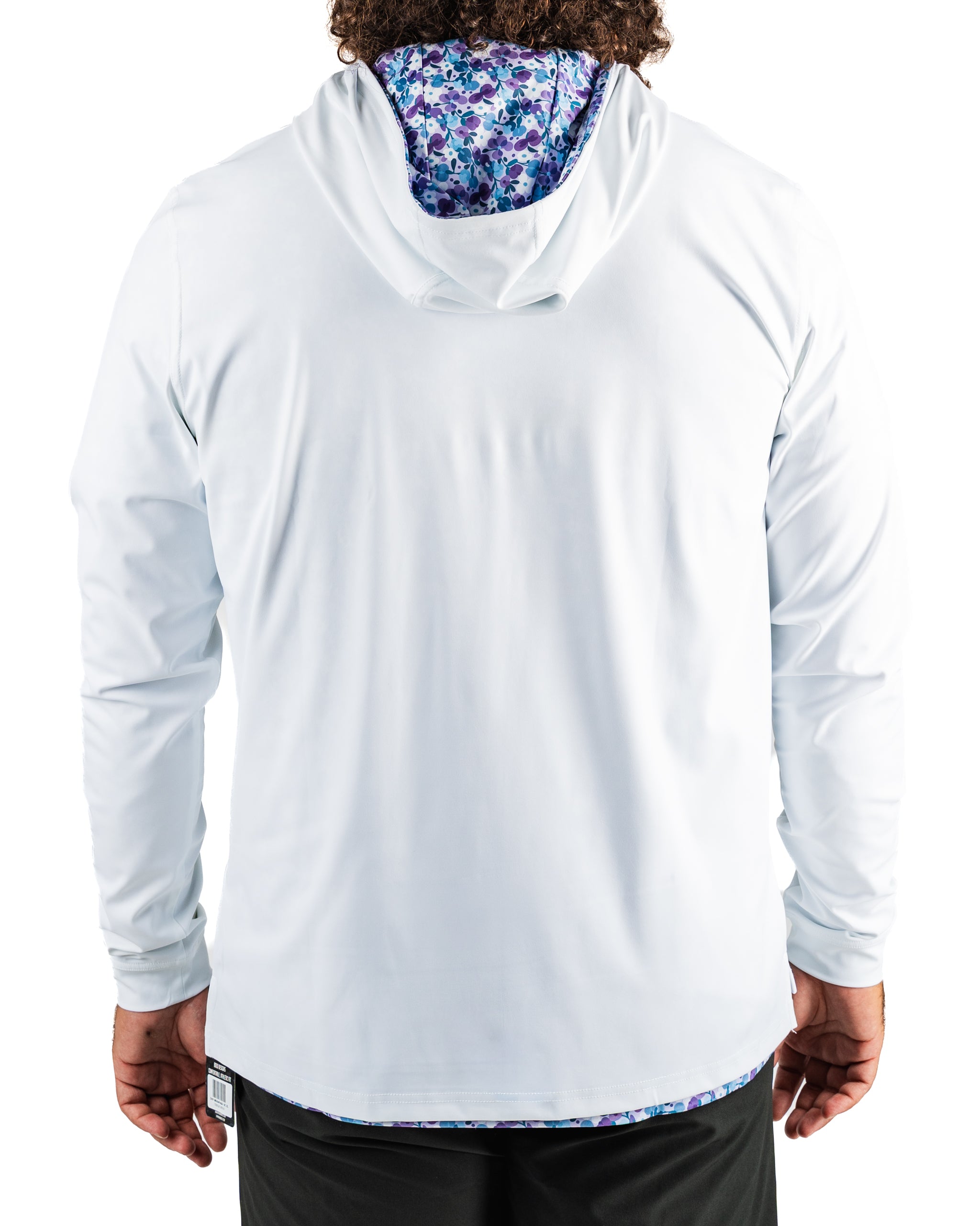 Performance Golf Hoodie - White Pedals