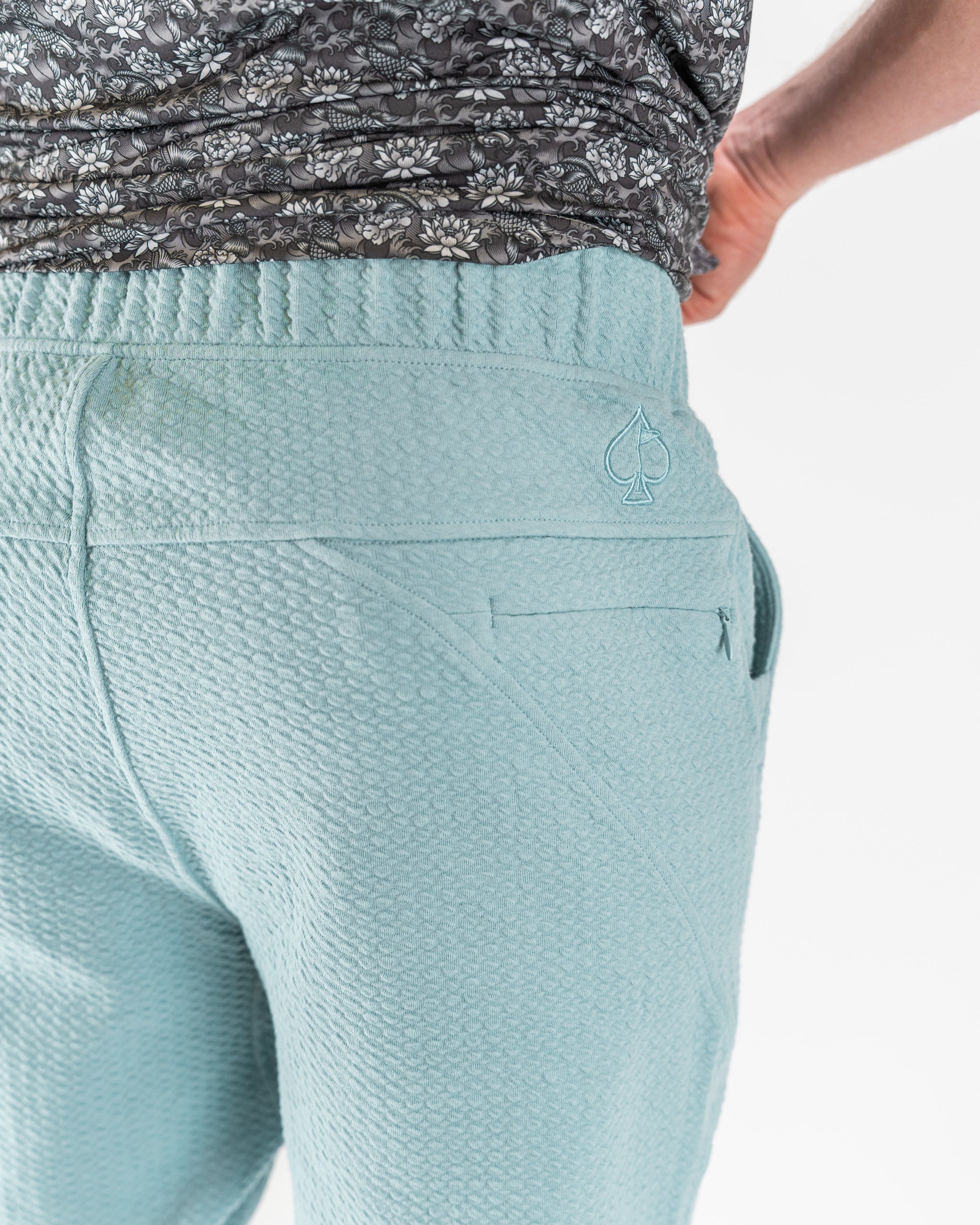 Player Preferred™ Waffle Knit Jogger - Blue Grey