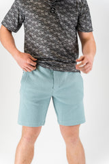 Player Preferred™ Waffle Knit Shorts - Blue Gray