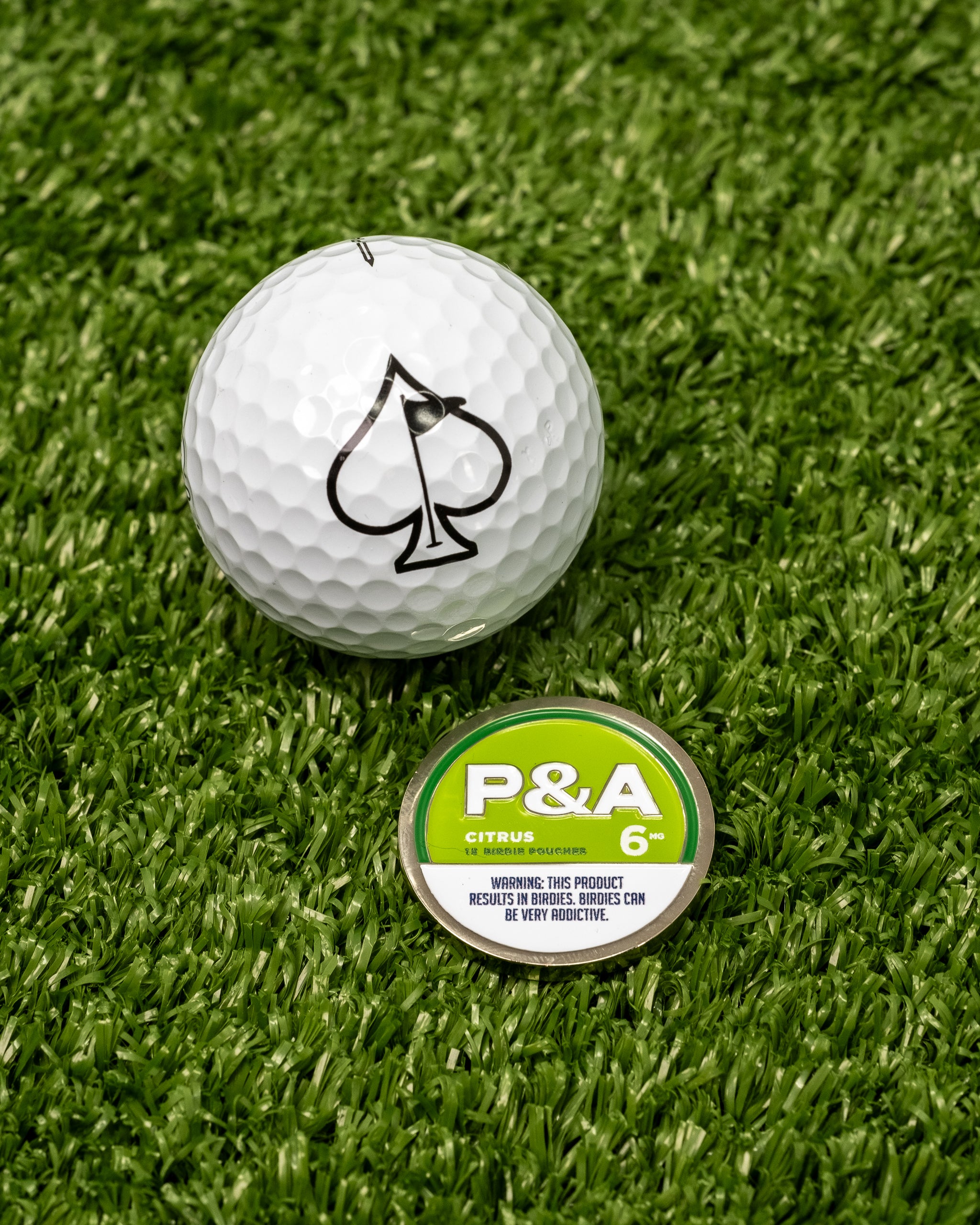6 Milly - Citrus Ball Marker | Pins & Aces