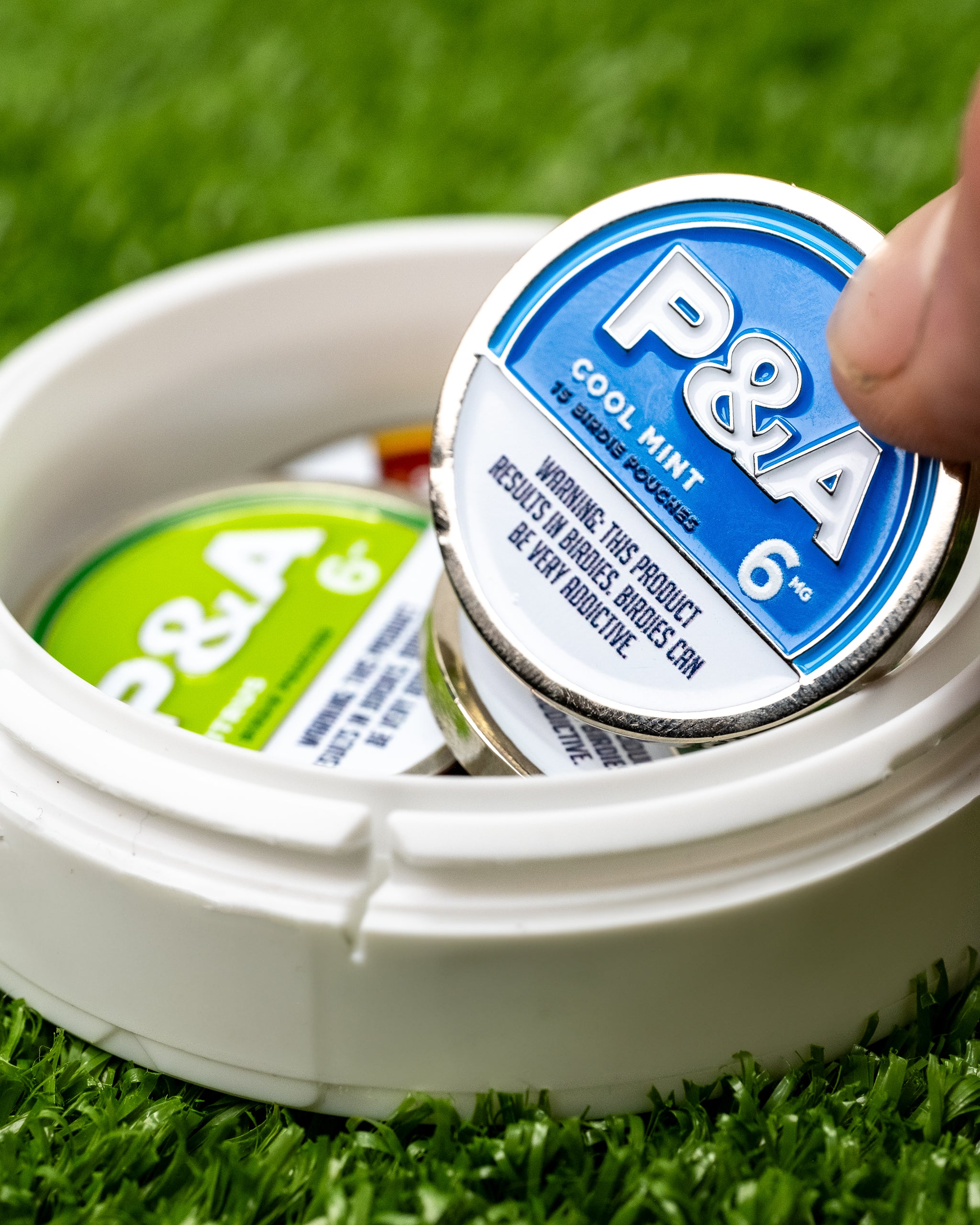Pins & Aces 6 Milly Cool Mint Ball Marker - Bring Swag to Your Game Pins & Aces 6 Milly Cool Mint Ball Marker - Bring Swag to Your Game