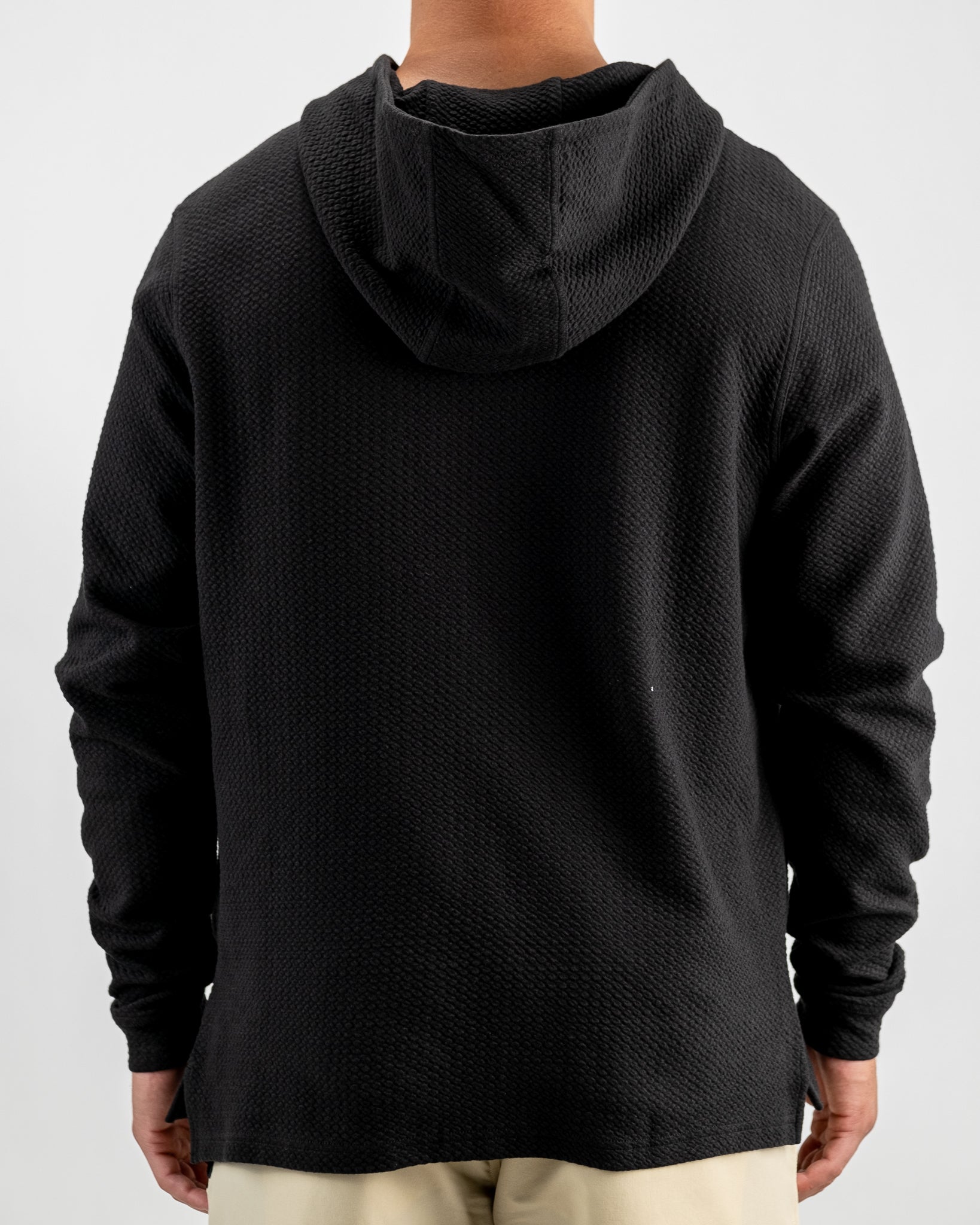 Player Preferred™ Waffle Knit Hoodie - Obsidian