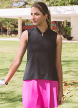 Women's Aim Polo - Black