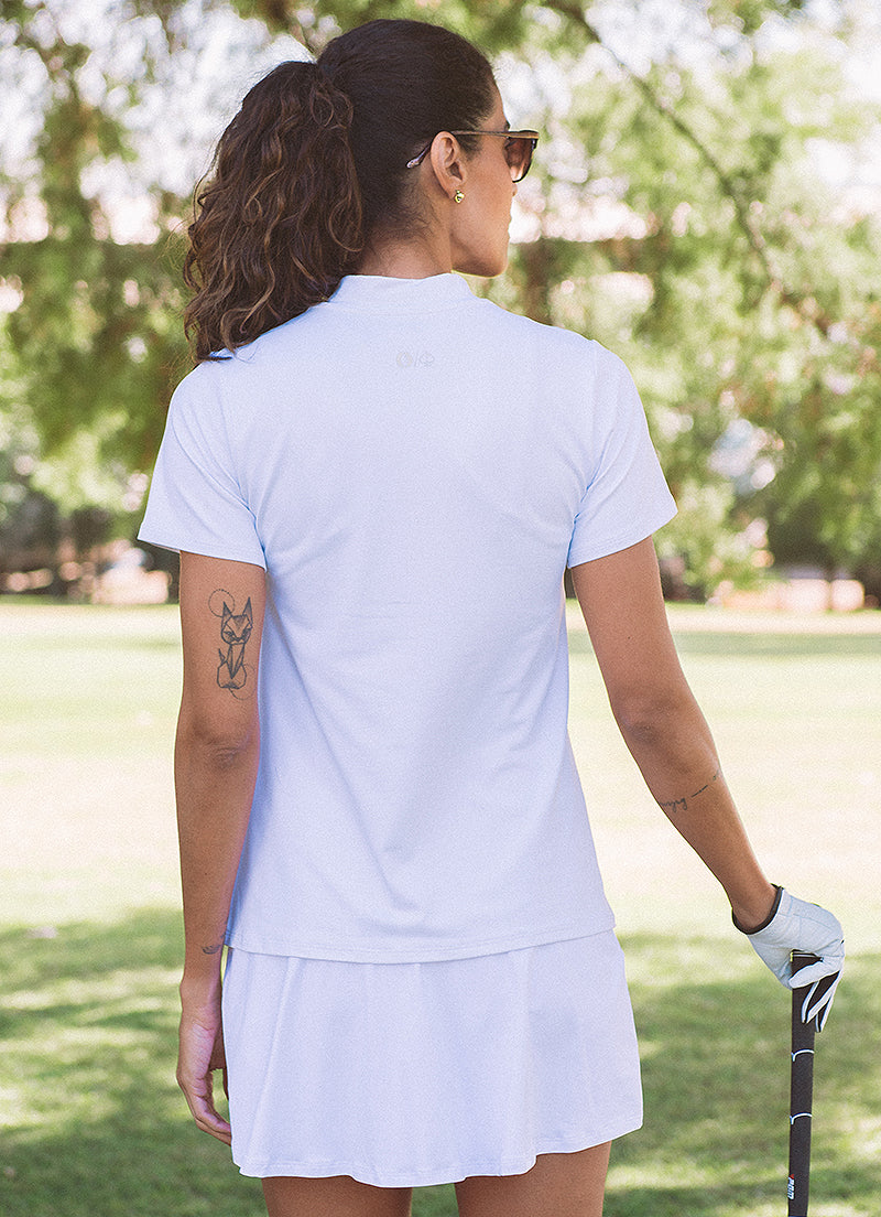 Women's Drive Polo - White