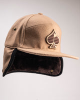 Flapback Fitted Hat - Grizzly